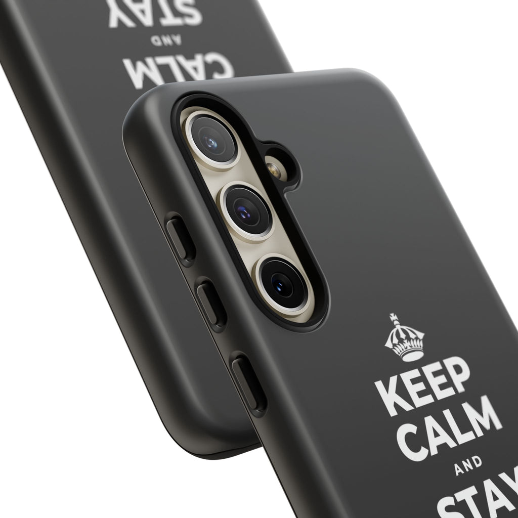 KEEP CALM AND STAY UNBOTHERED Phone Case