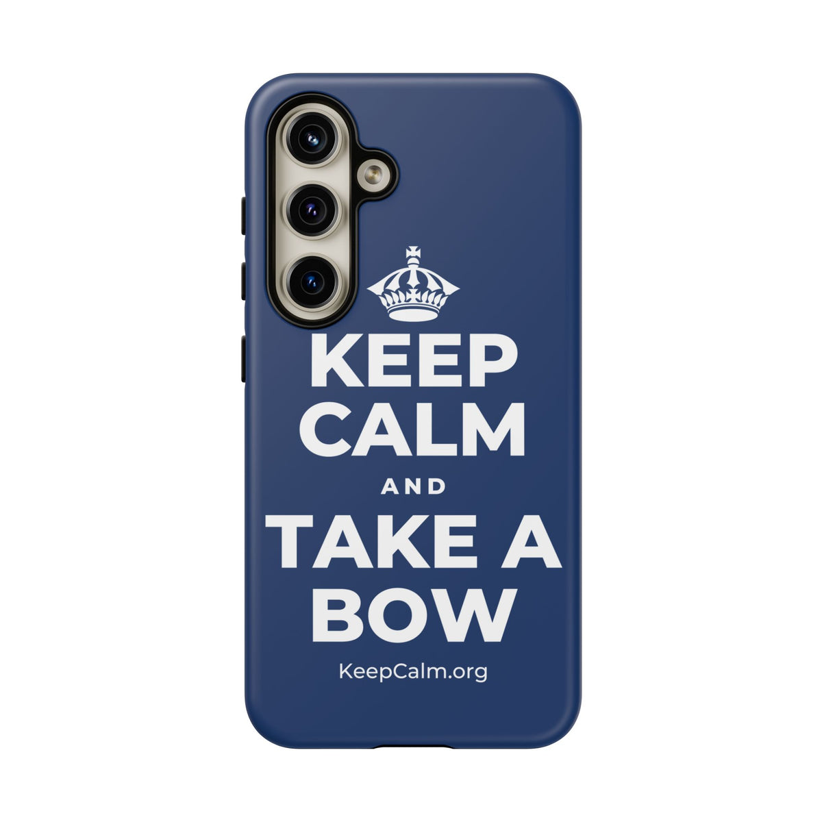 KEEP CALM AND TAKE A BOW Phone Case