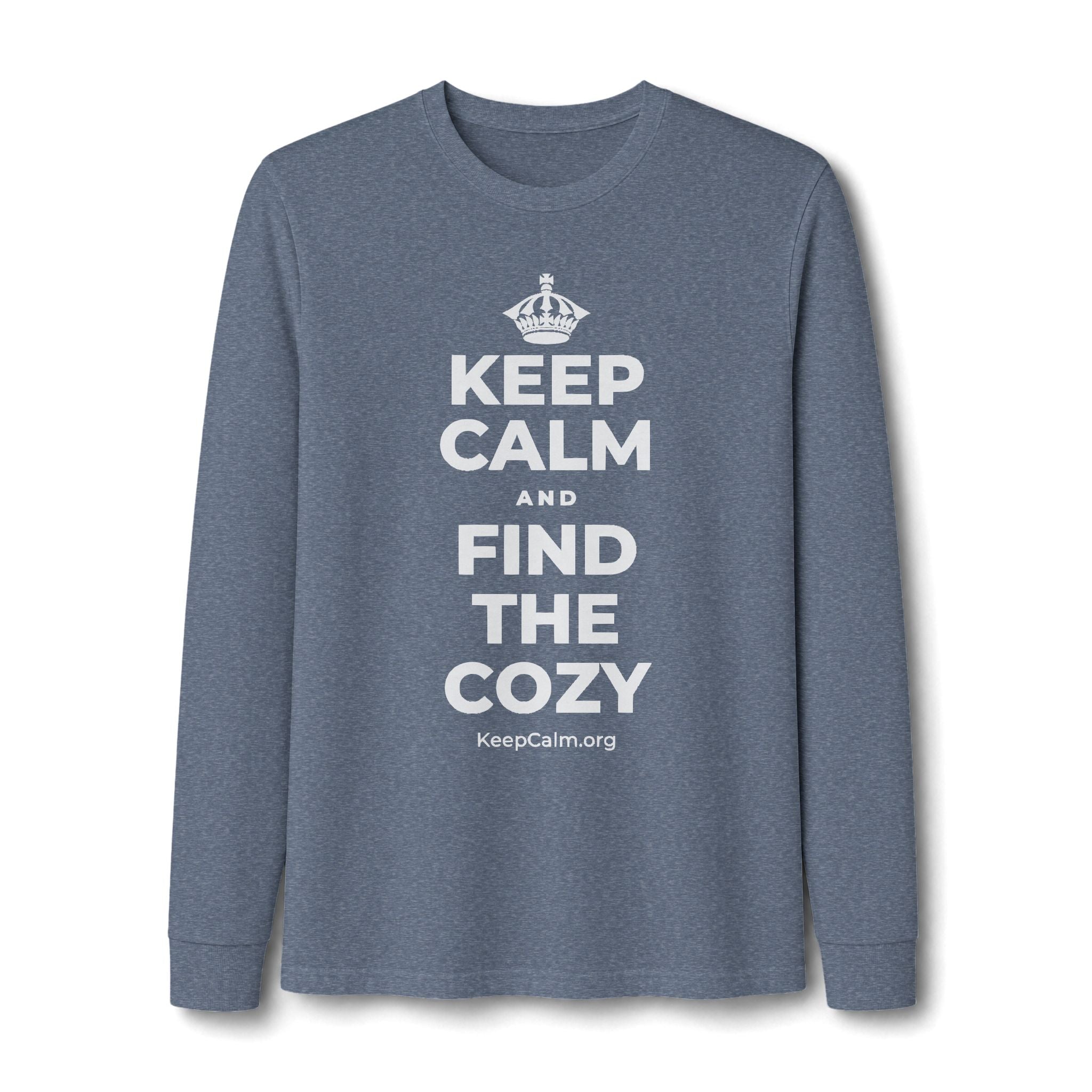 KEEP CALM AND FIND THE COZY Long Sleeve Tee