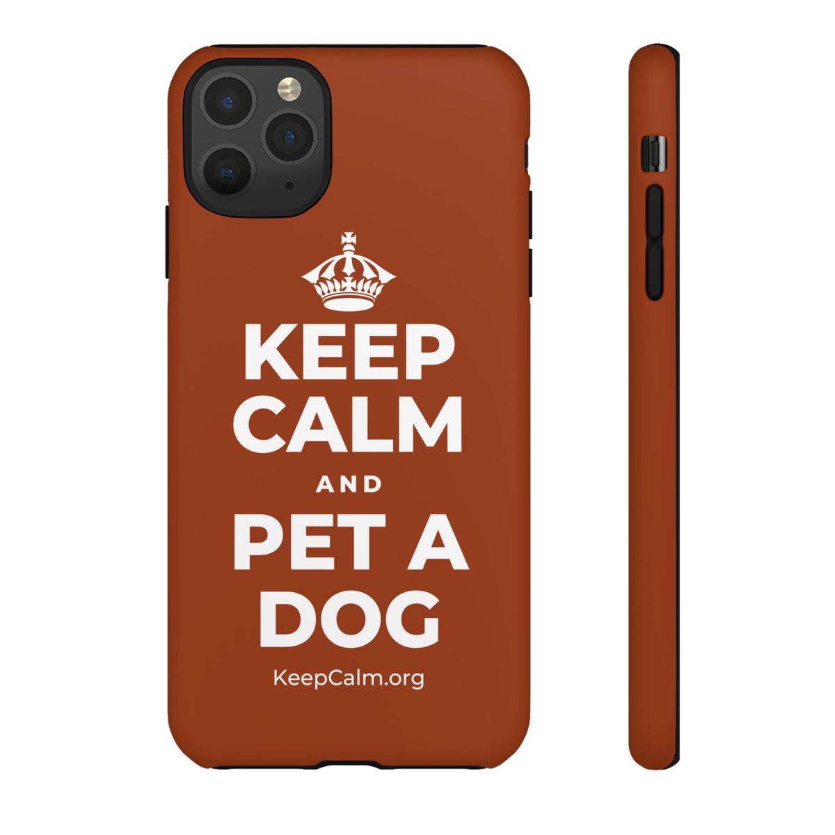 KEEP CALM AND PET A DOG Phone Case