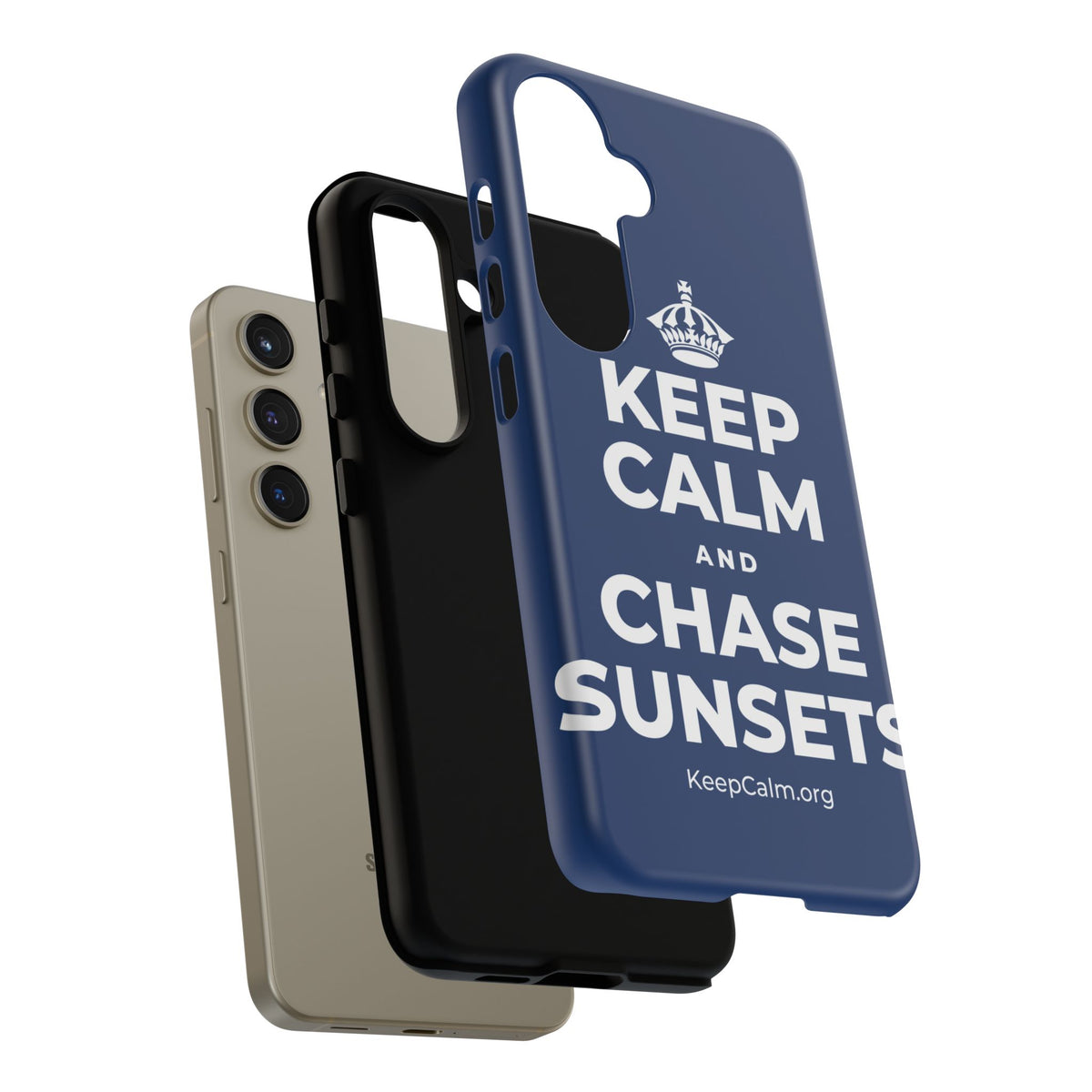 KEEP CALM AND CHASE SUNSETS Phone Case