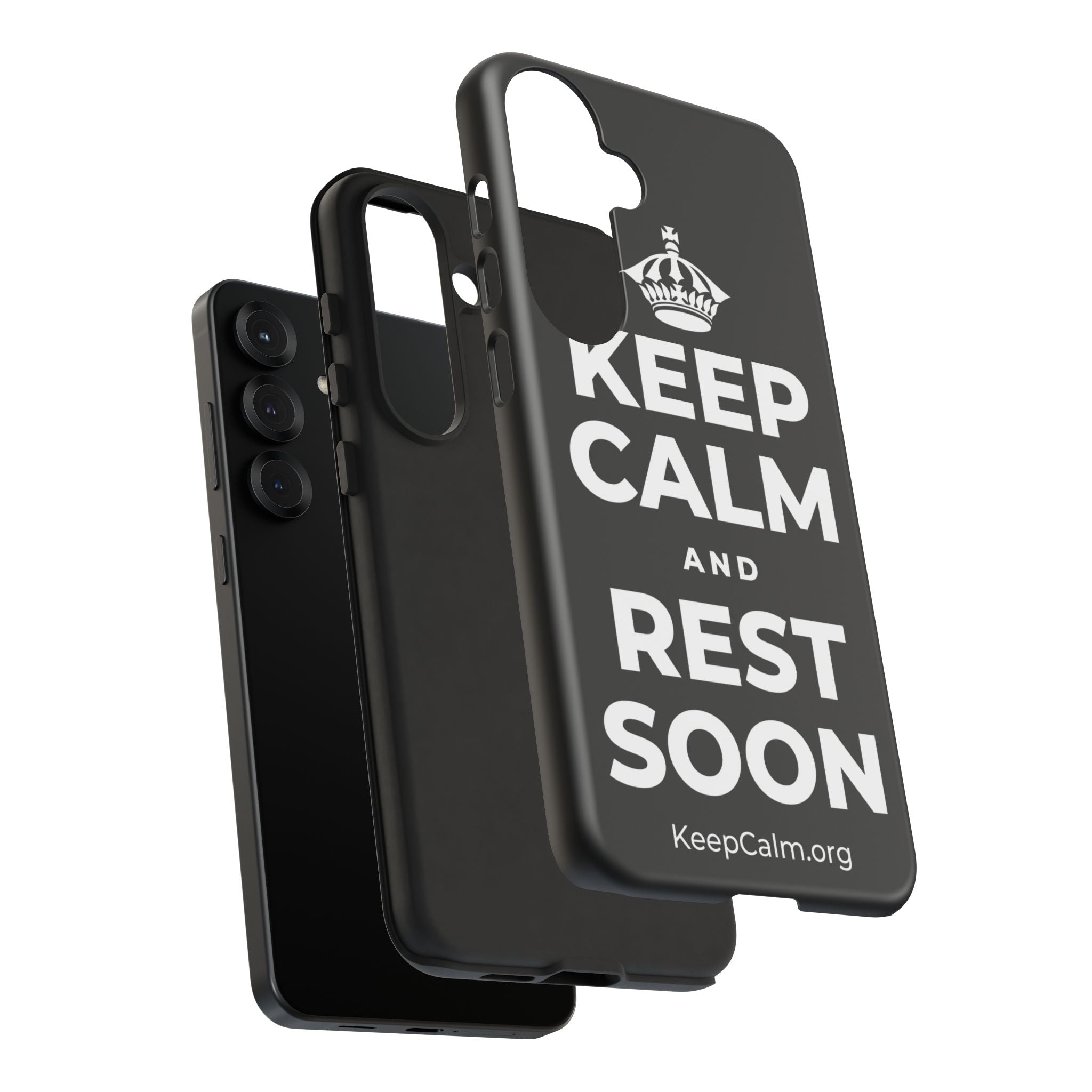 KEEP CALM AND REST SOON Phone Case