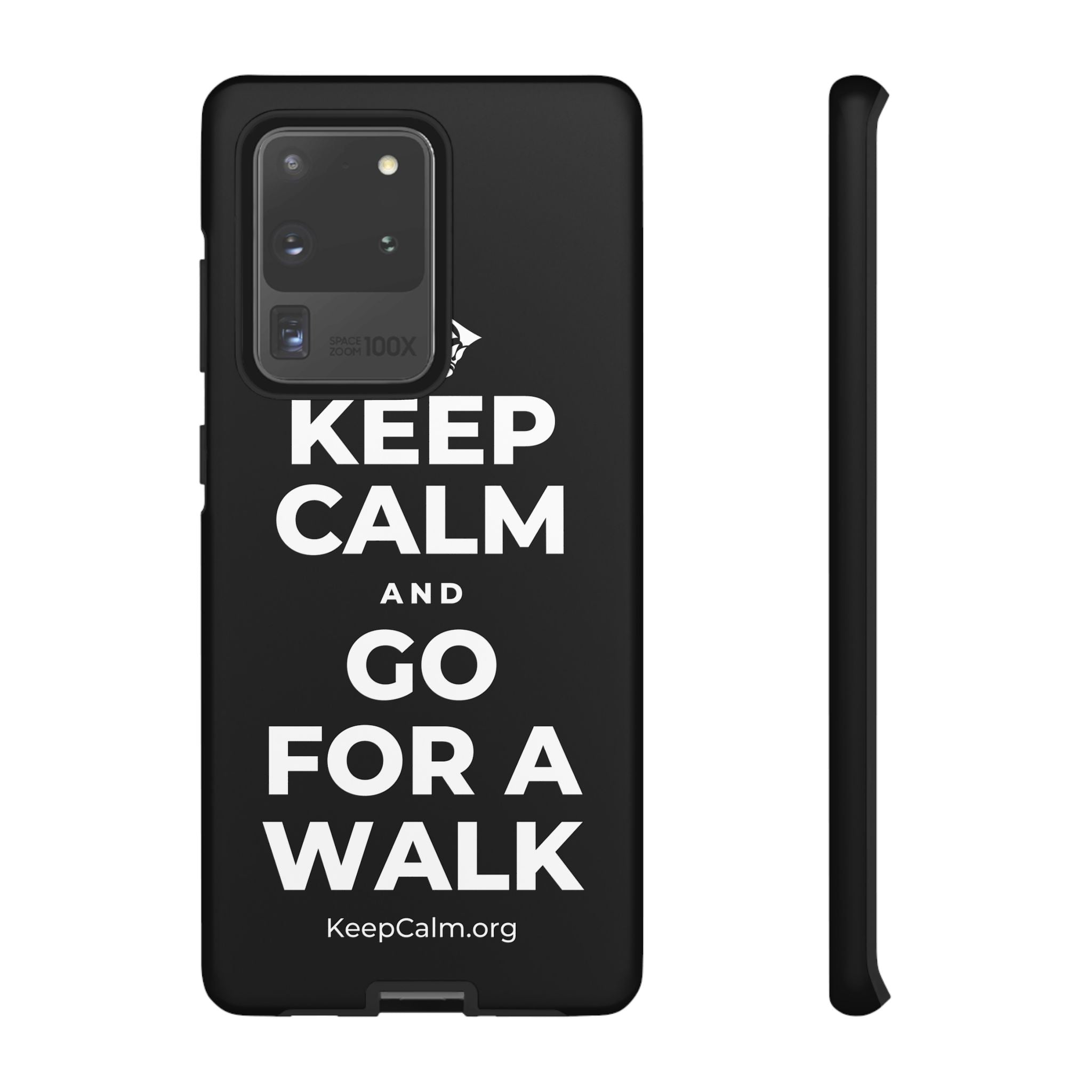 KEEP CALM AND GO FOR A WALK Phone Case