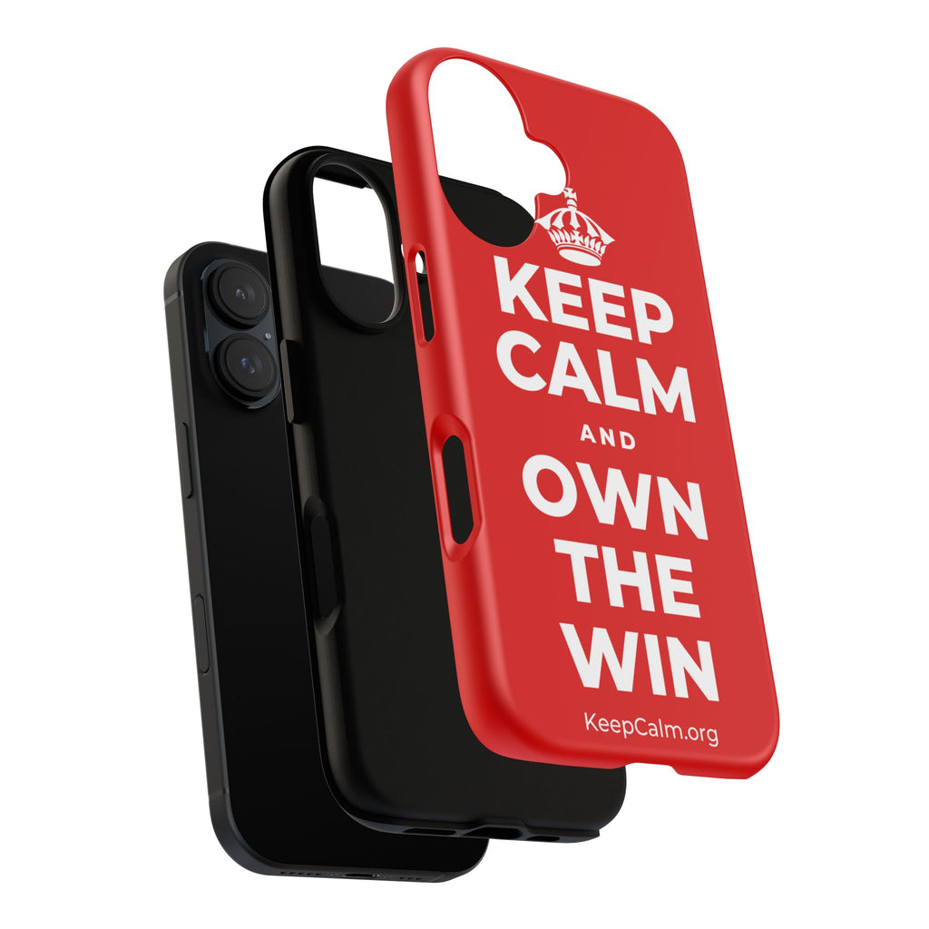KEEP CALM AND OWN THE WIN Phone Case