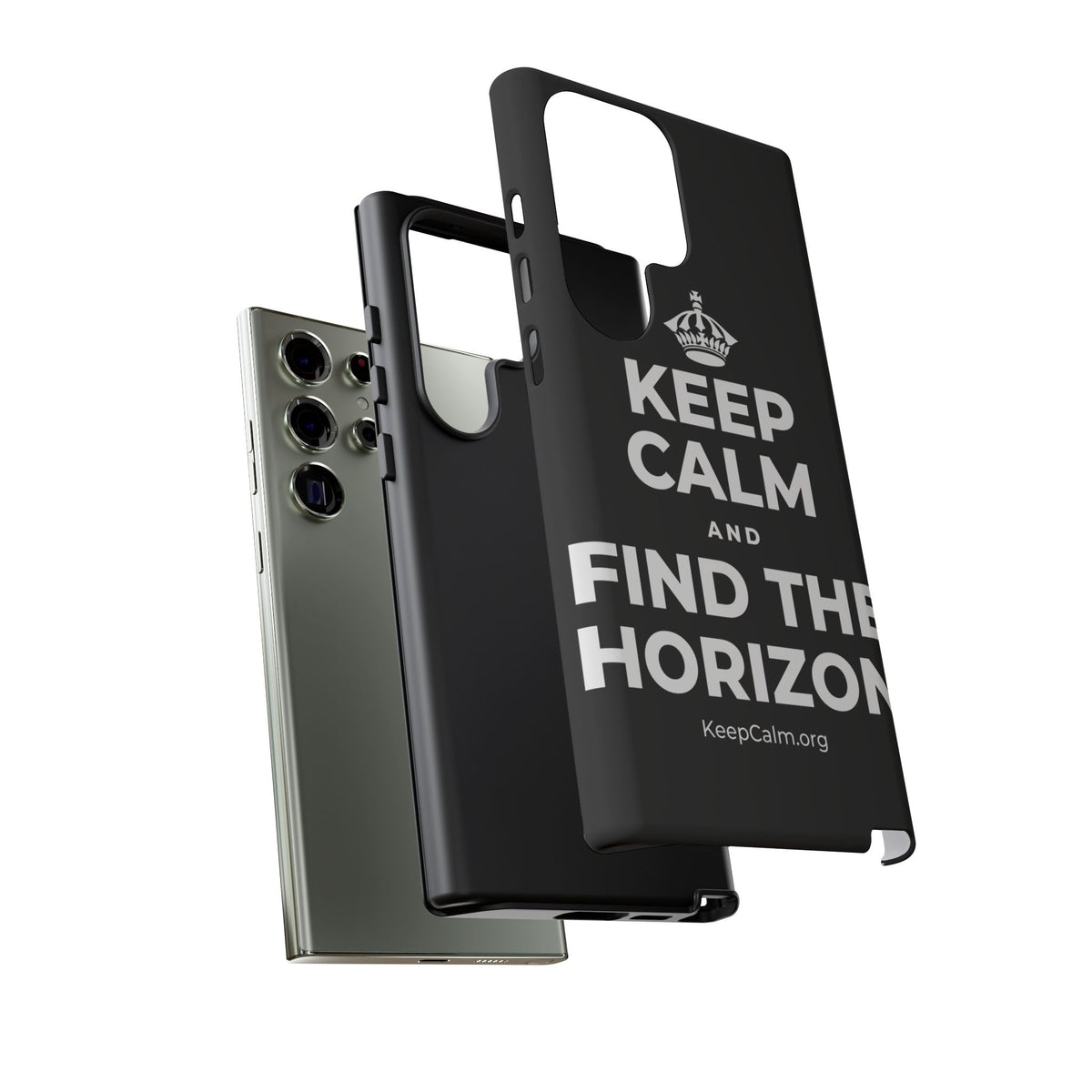 KEEP CALM AND FIND THE HORIZON Phone Case