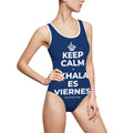 KEEP CALM Y EXHALA, ES VIERNES One-Piece Swimsuit
