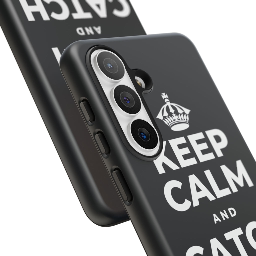 KEEP CALM AND CATCH A SEA BREEZE Phone Case (Dark)