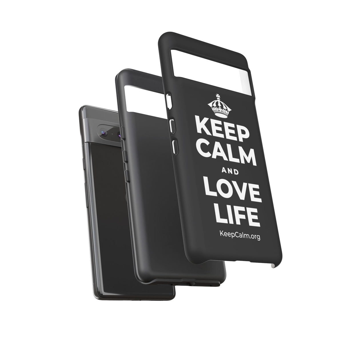 KEEP CALM AND LOVE LIFE Phone Case