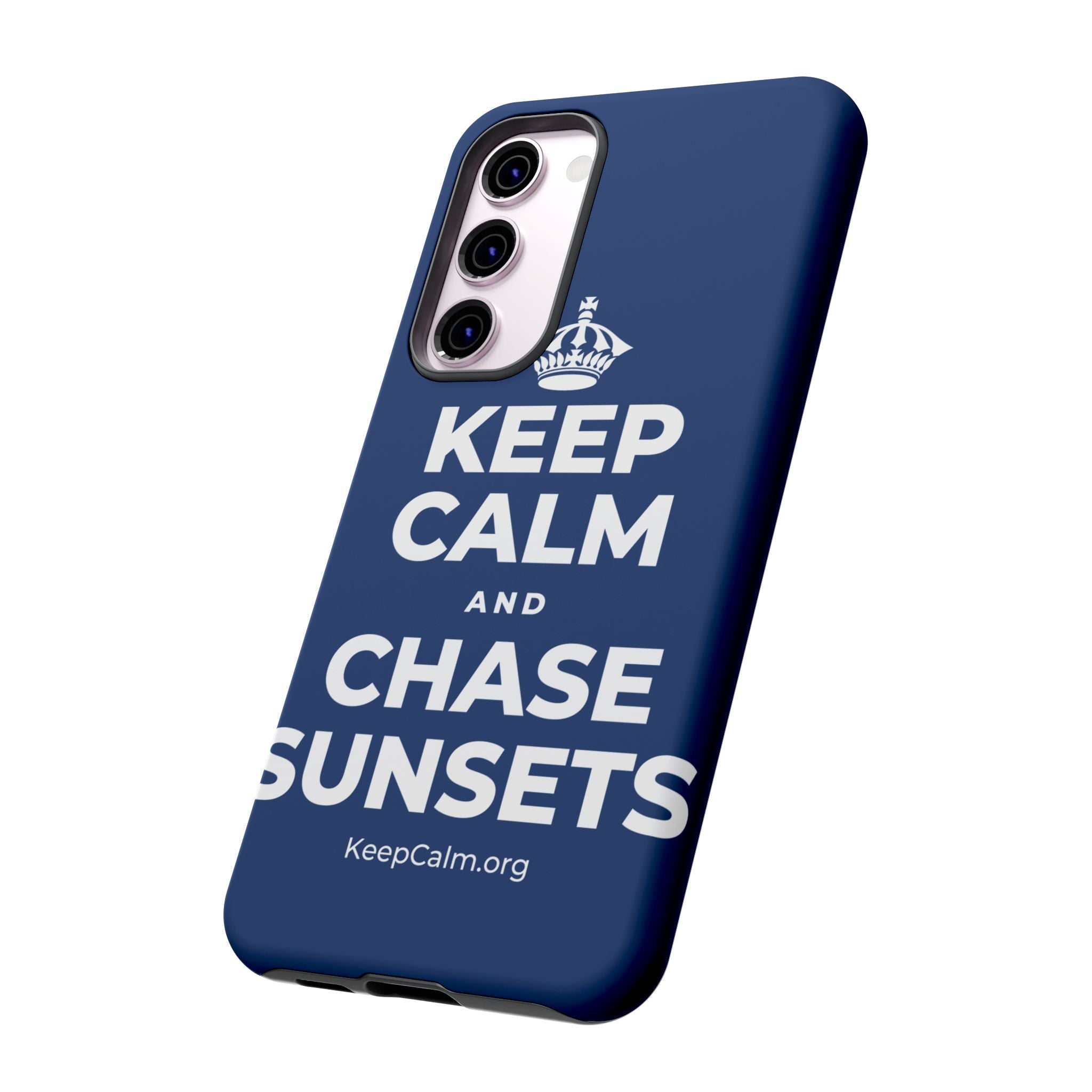 KEEP CALM AND CHASE SUNSETS Phone Case
