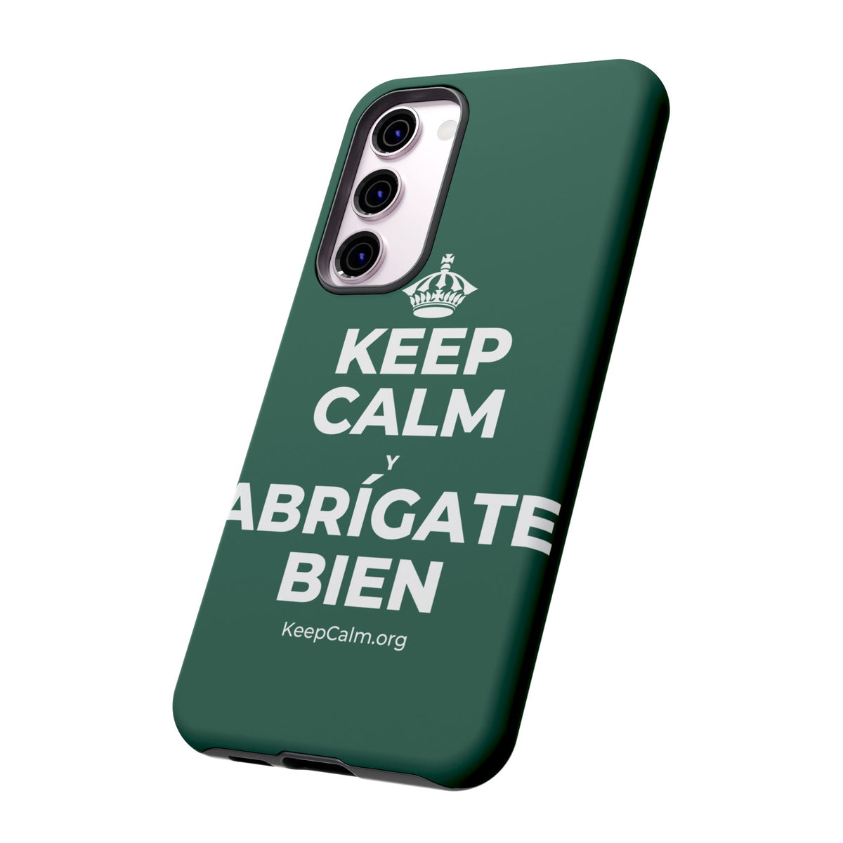 KEEP CALM Y ABRÍGATE BIEN Phone Case