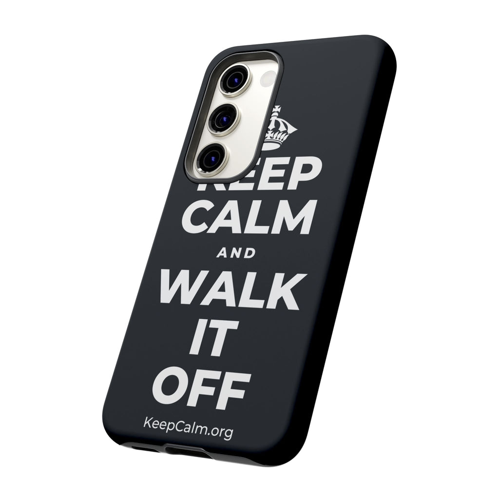 KEEP CALM AND WALK IT OFF Phone Case (Dark)
