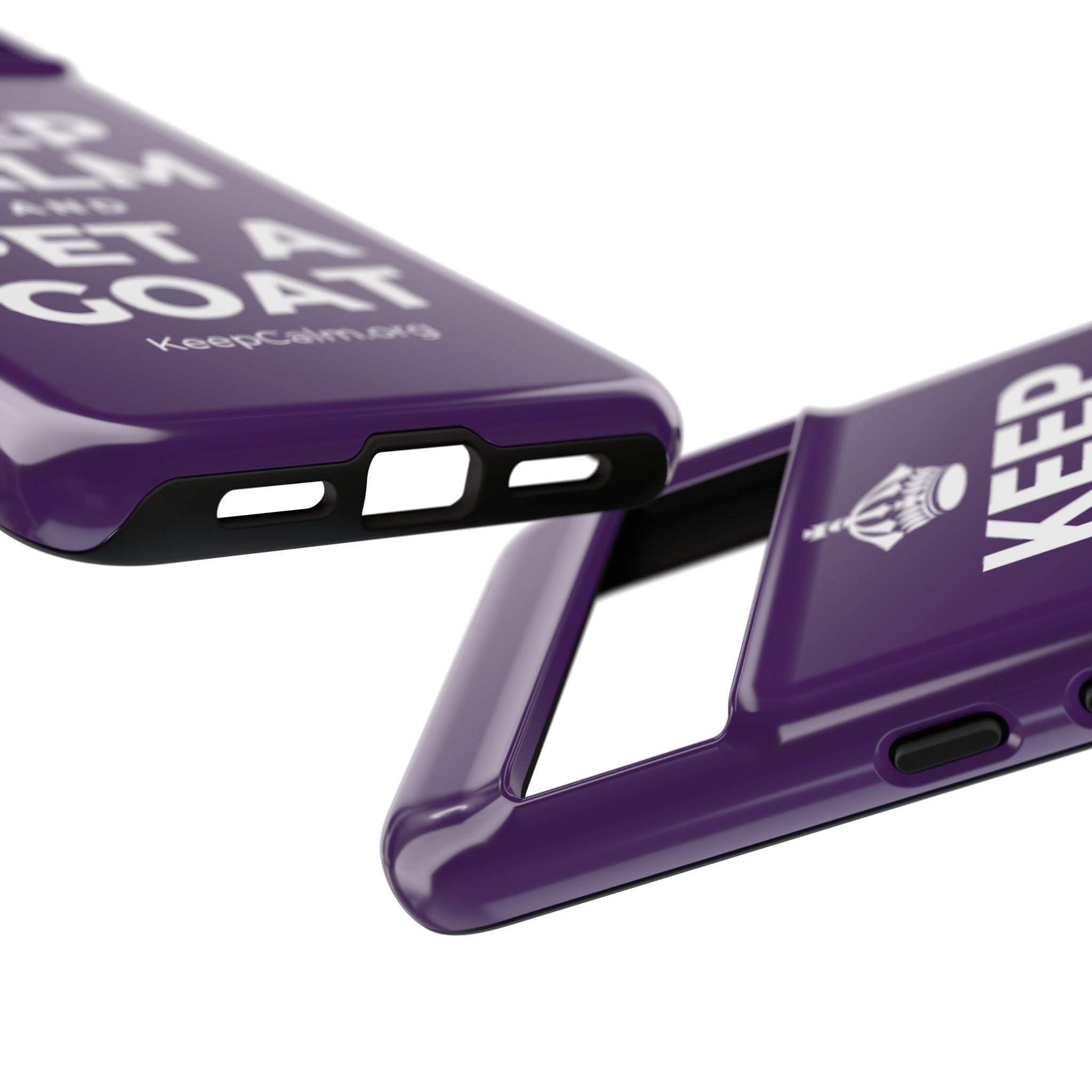 KEEP CALM AND PET A GOAT Phone Case