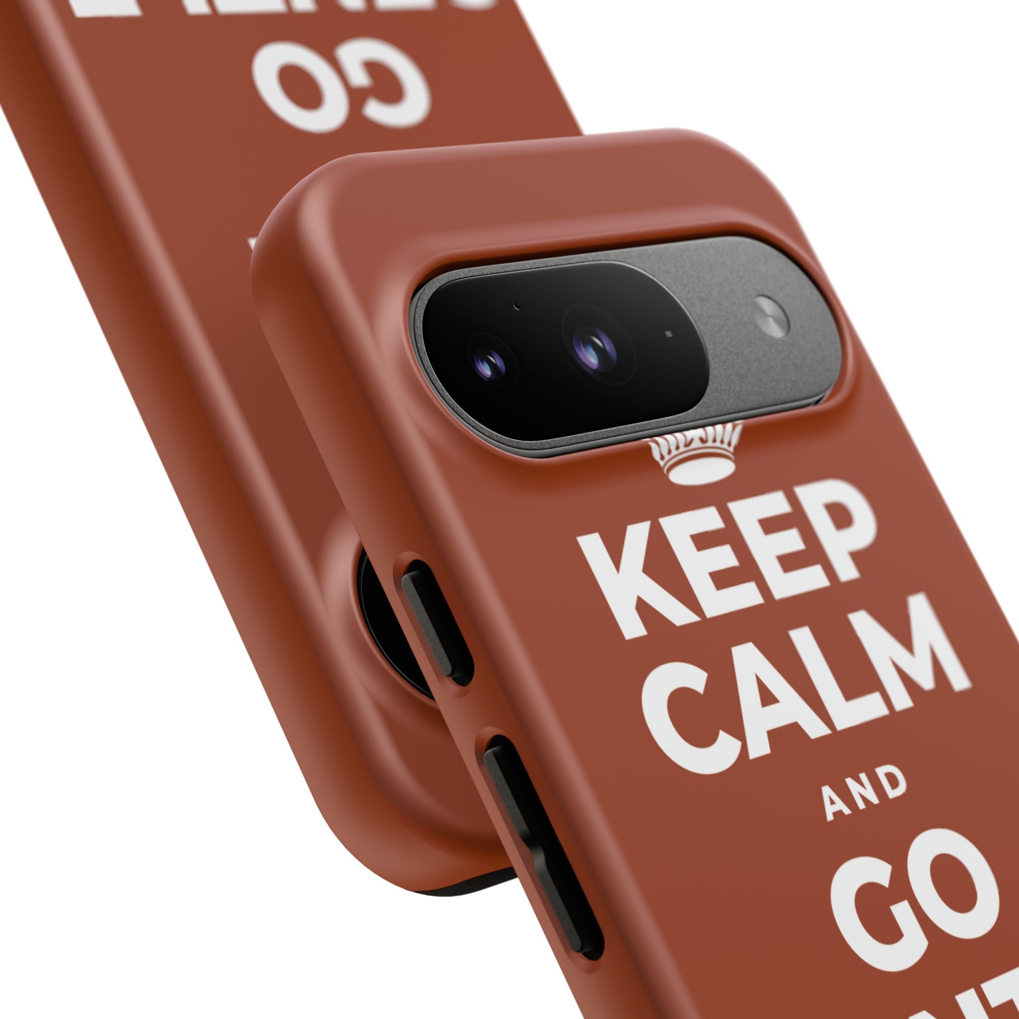 KEEP CALM AND GO GENTLE ON MONDAY Phone Case