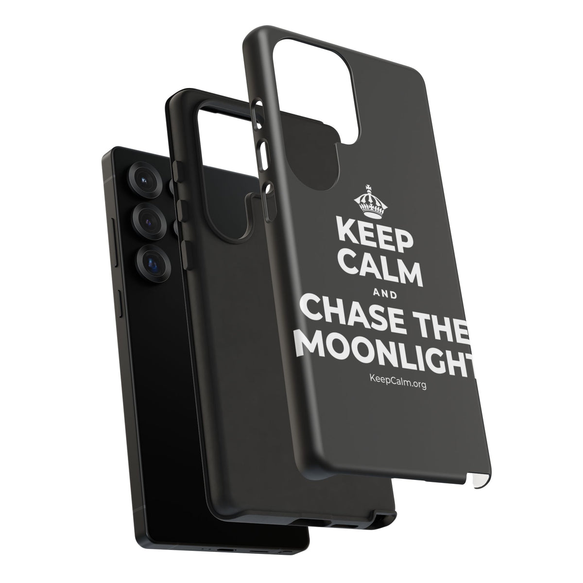 KEEP CALM AND CHASE THE MOONLIGHT Phone Case