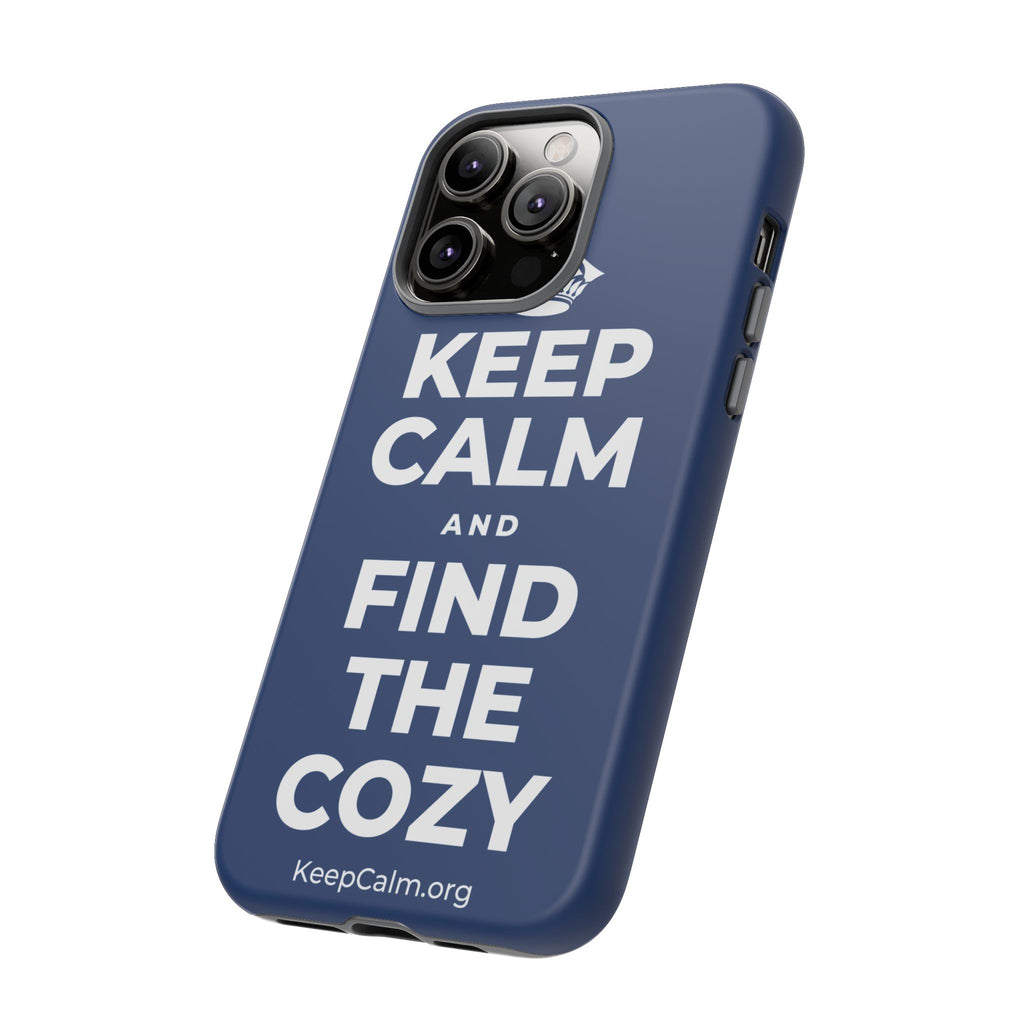 KEEP CALM AND FIND THE COZY Phone Case