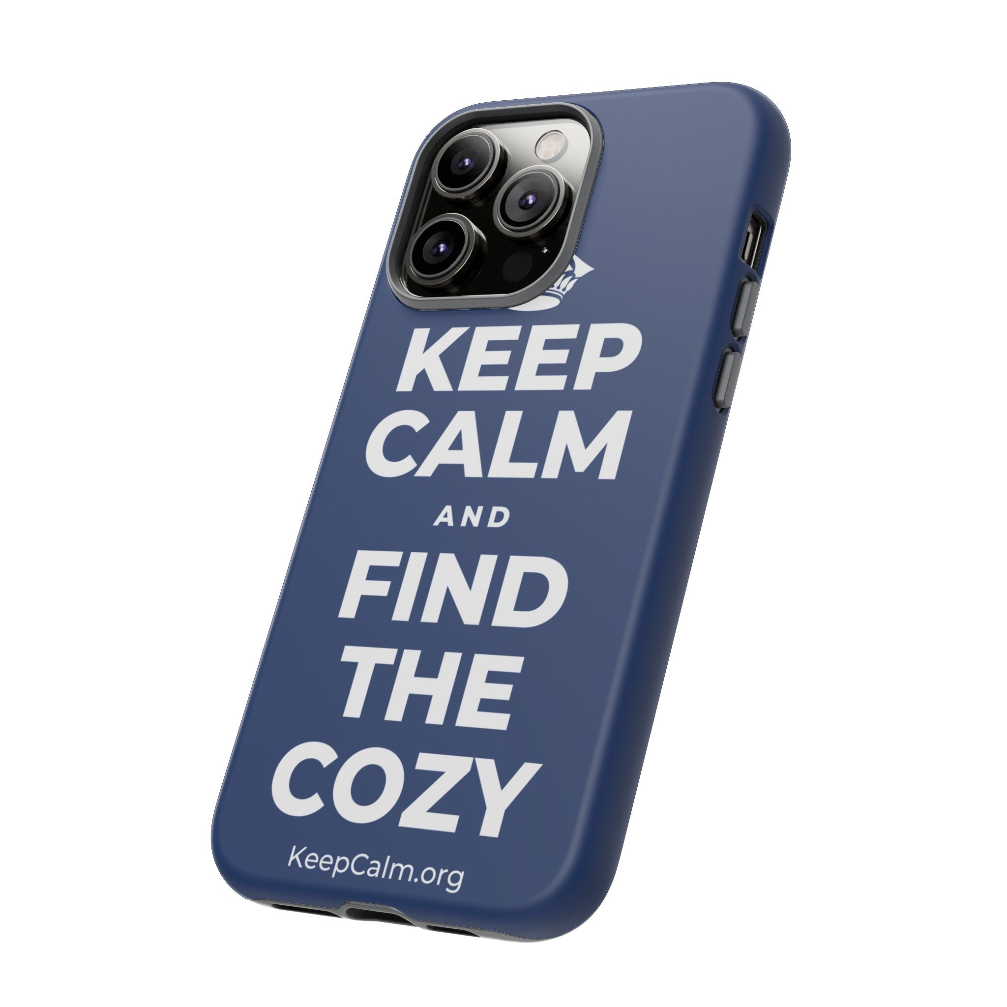 KEEP CALM AND FIND THE COZY Phone Case