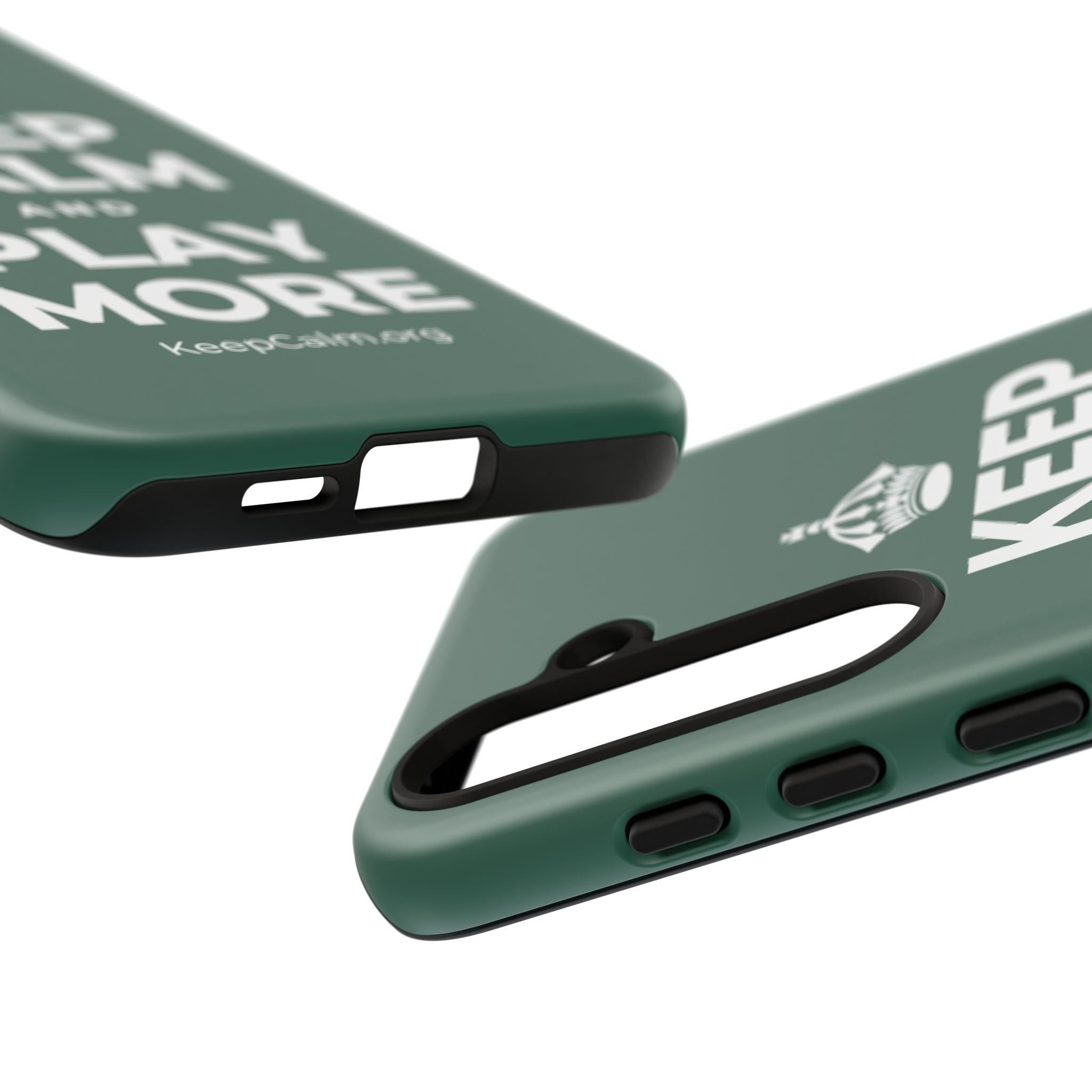 KEEP CALM AND PLAY MORE Phone Case