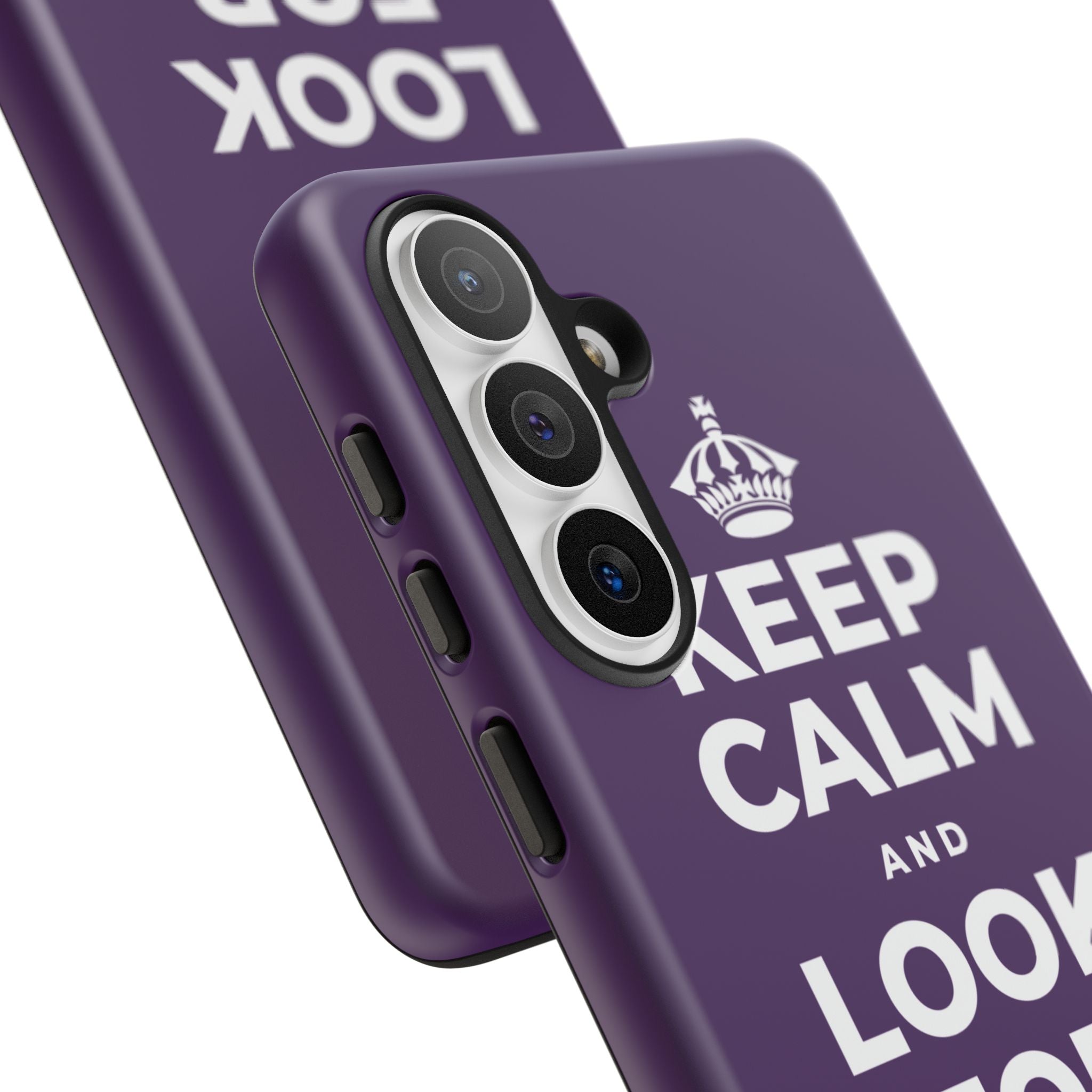 KEEP CALM AND LOOK FOR THE LIGHT Phone Case