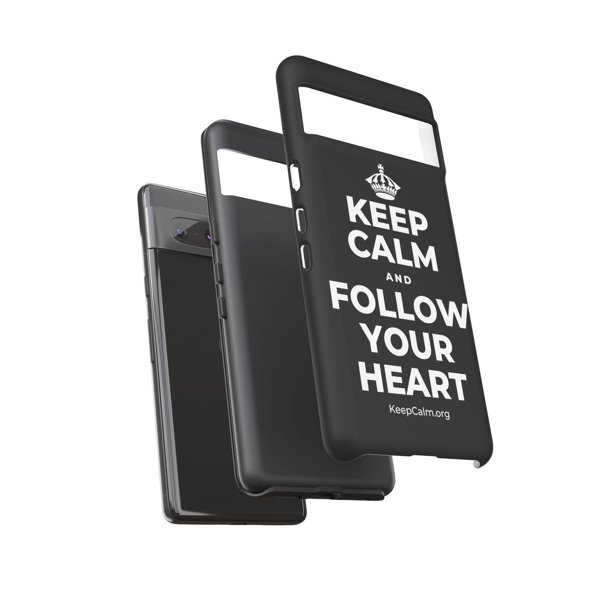 KEEP CALM AND FOLLOW YOUR HEART Phone Case