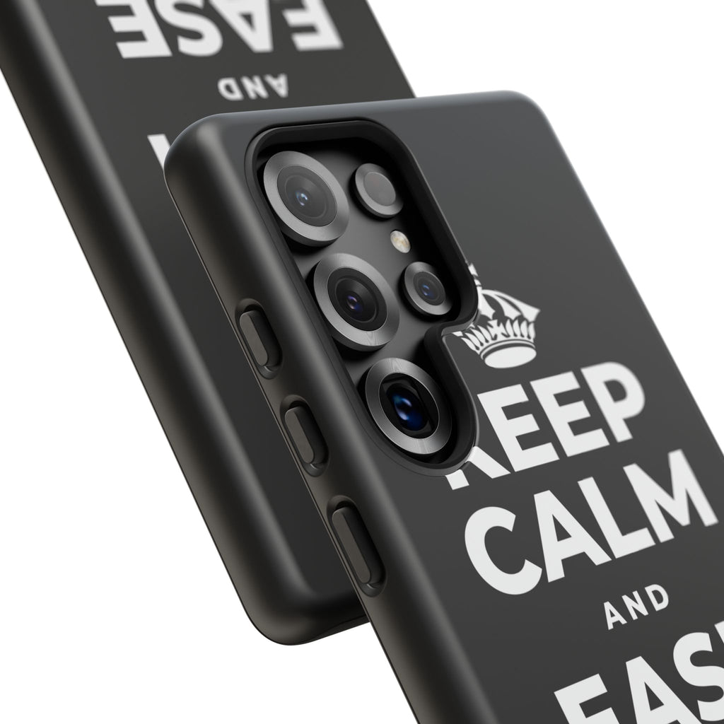 KEEP CALM AND EASE INTO IT Phone Case