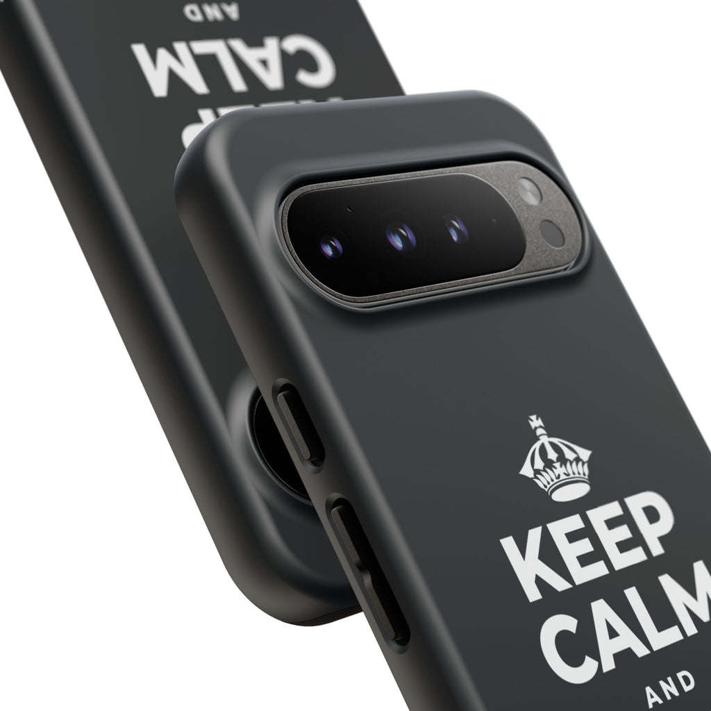 KEEP CALM AND UNCLENCH Phone Case (Dark)