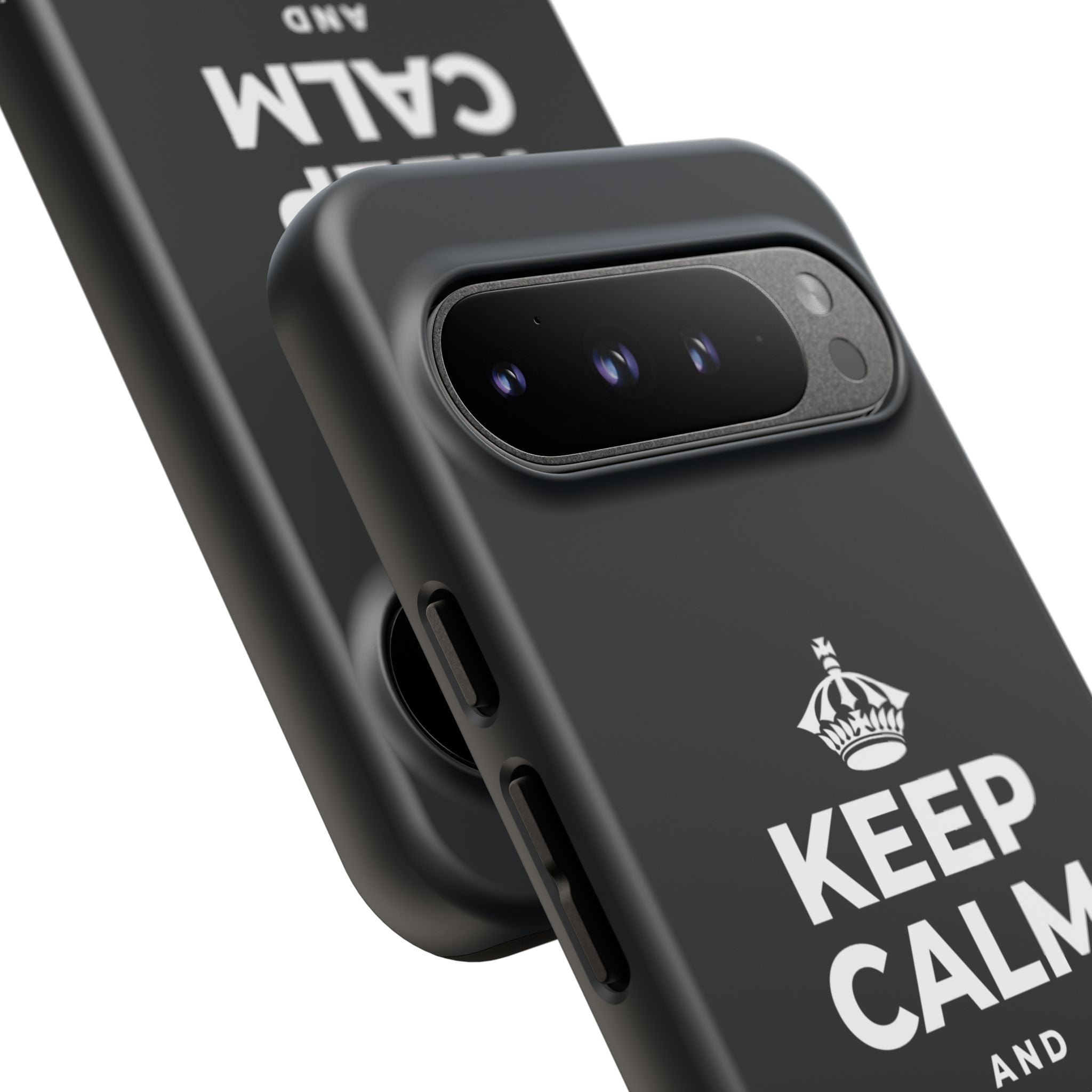 KEEP CALM AND UNCLENCH Phone Case (Dark)