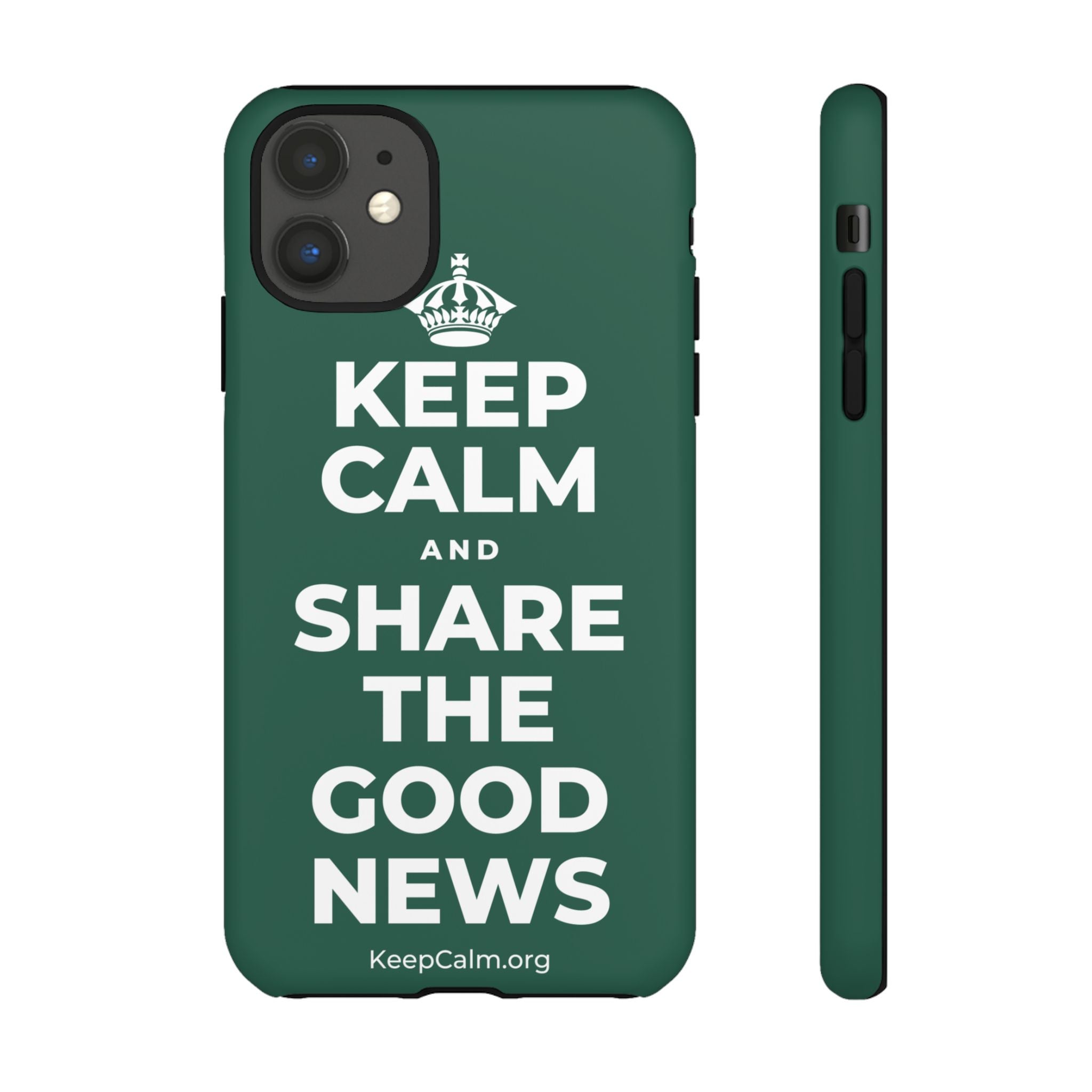 KEEP CALM AND SHARE THE GOOD NEWS Phone Case