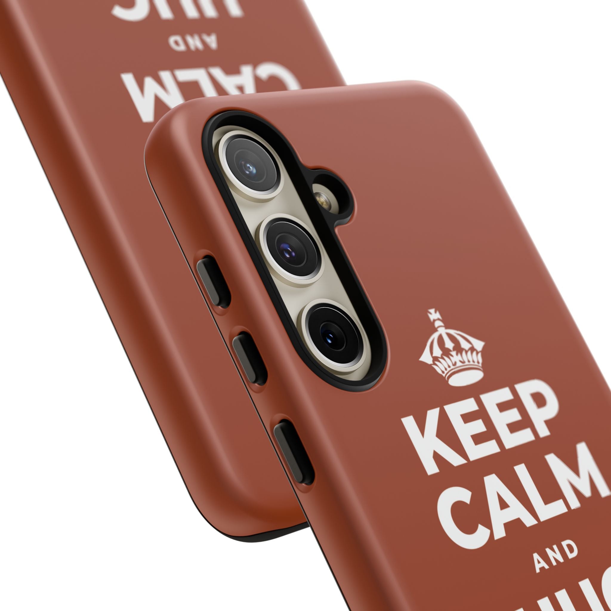 KEEP CALM AND HUG SOMEONE Phone Case