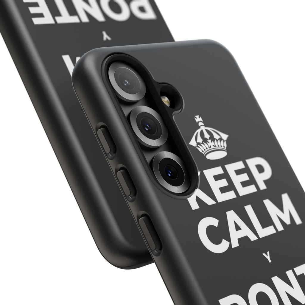KEEP CALM Y PONTE EN MARCHA Phone Case (Dark)