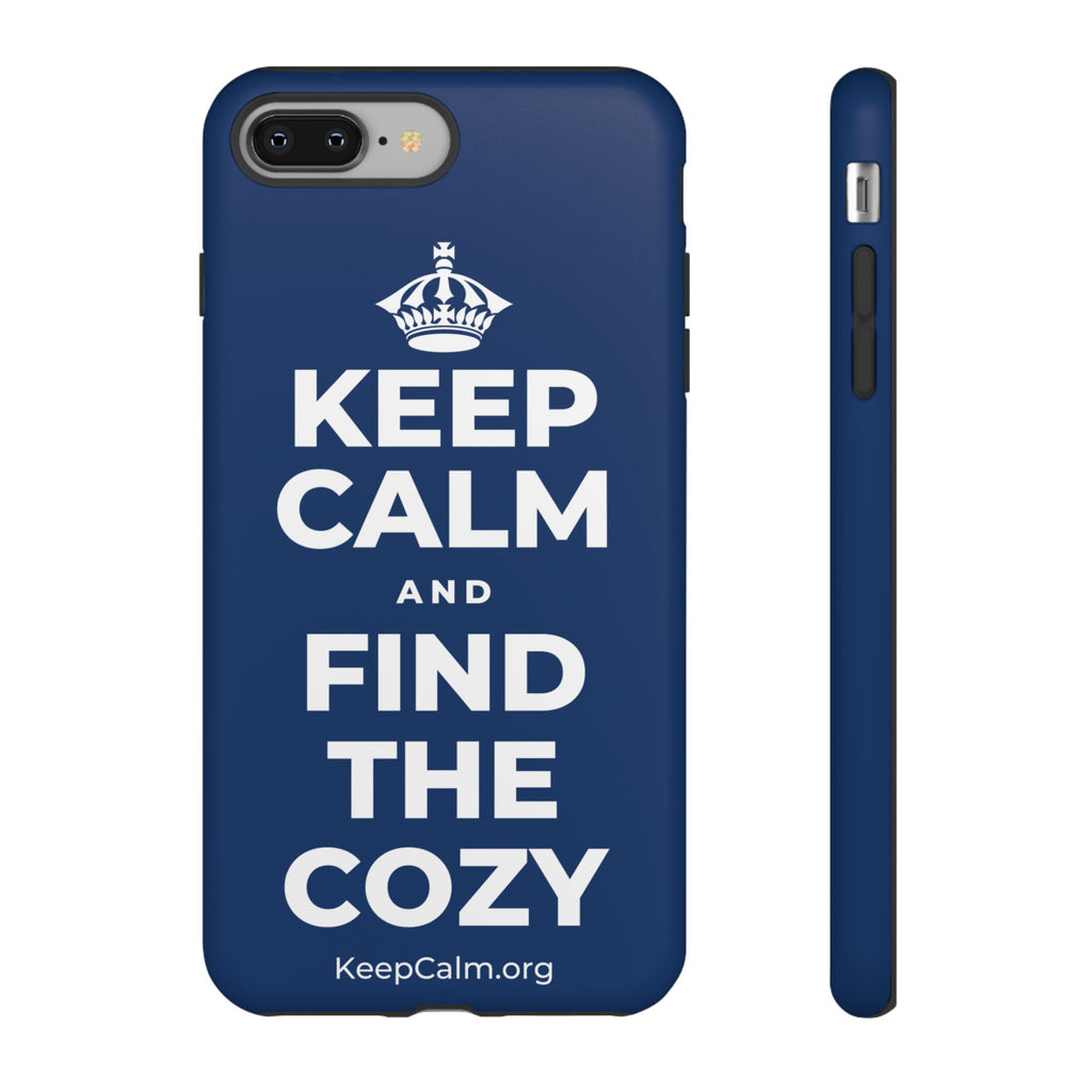 KEEP CALM AND FIND THE COZY Phone Case