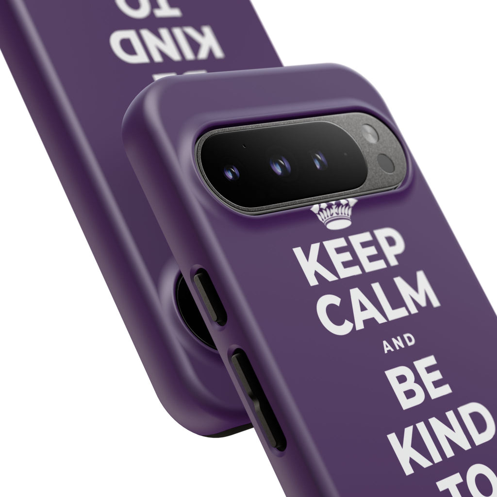 KEEP CALM AND BE KIND TO THE NEW KID Phone Case