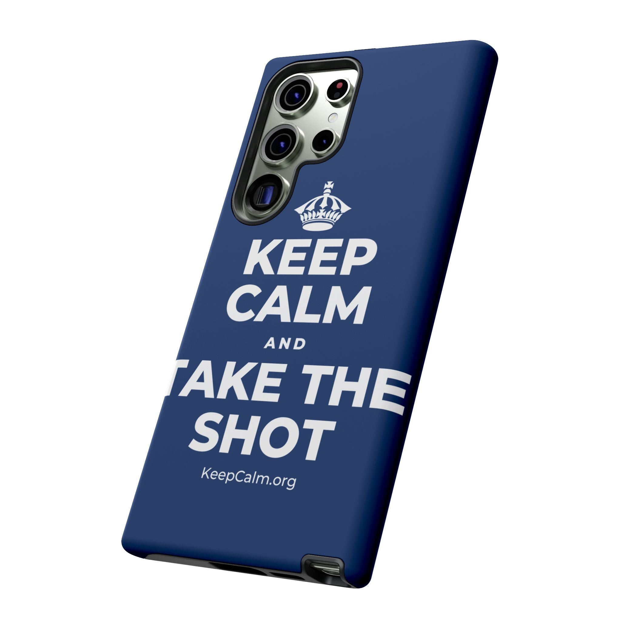 KEEP CALM AND TAKE THE SHOT Phone Case