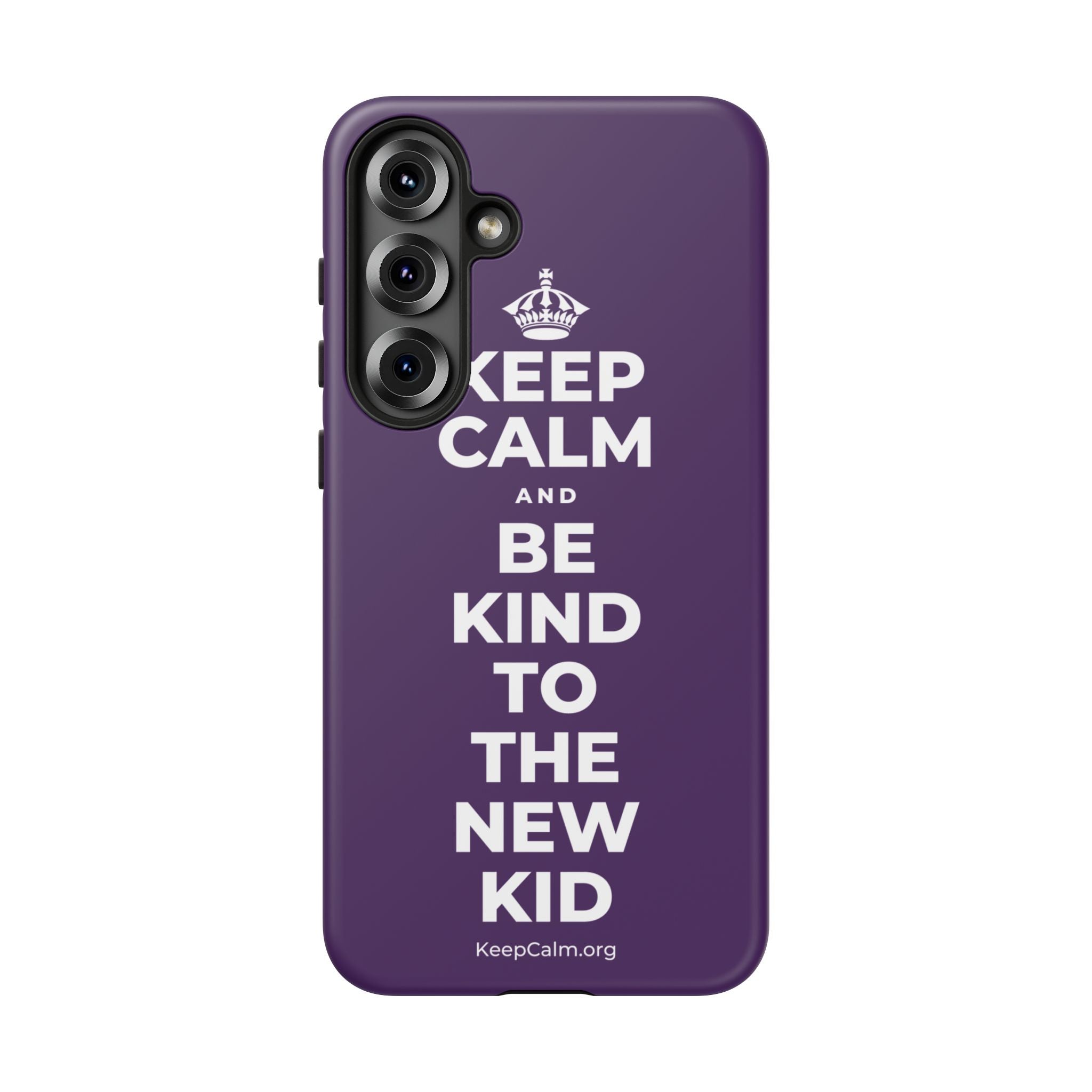 KEEP CALM AND BE KIND TO THE NEW KID Phone Case