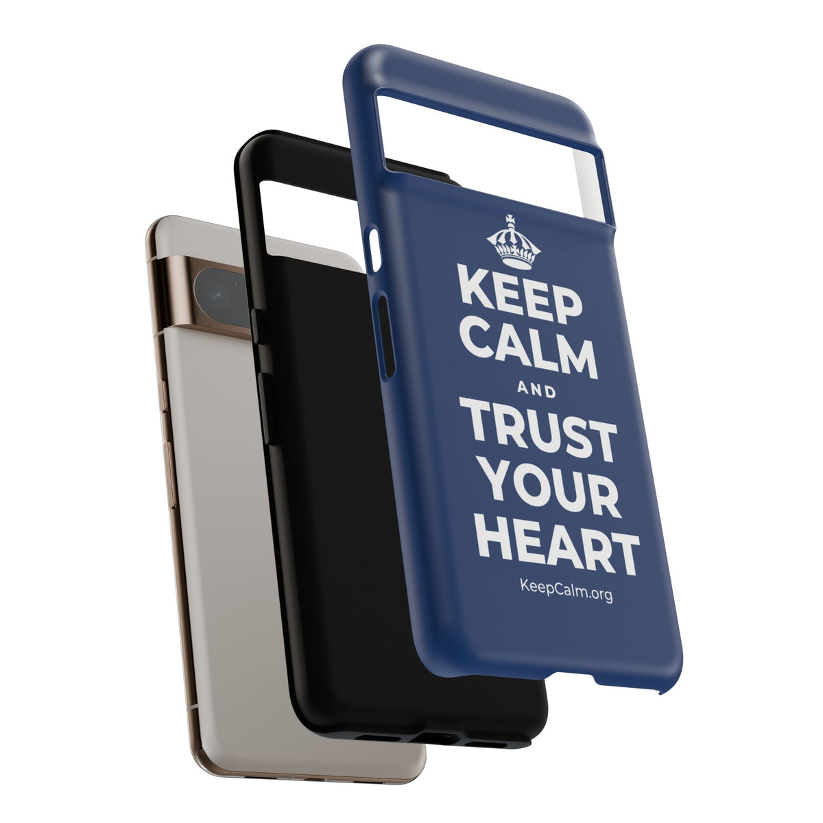 KEEP CALM AND TRUST YOUR HEART Phone Case