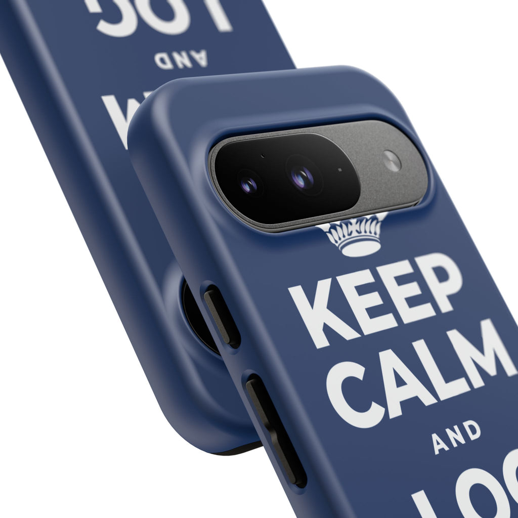KEEP CALM AND LOG OFF EARLY Phone Case