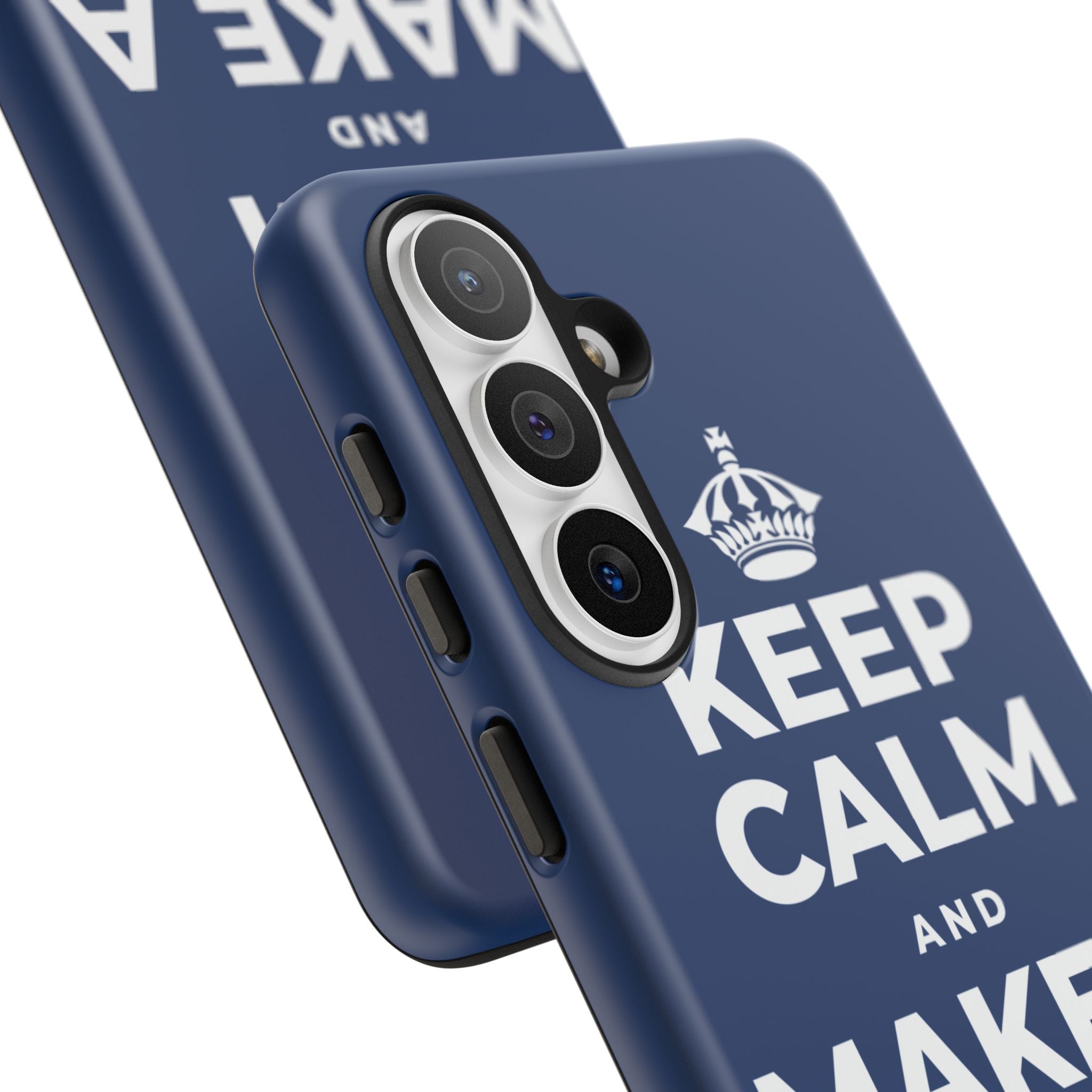 KEEP CALM AND MAKE A WARM MEMORY Phone Case