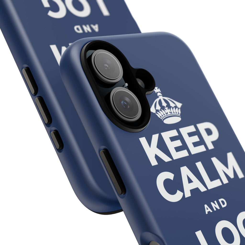 KEEP CALM AND LOG OFF EARLY Phone Case