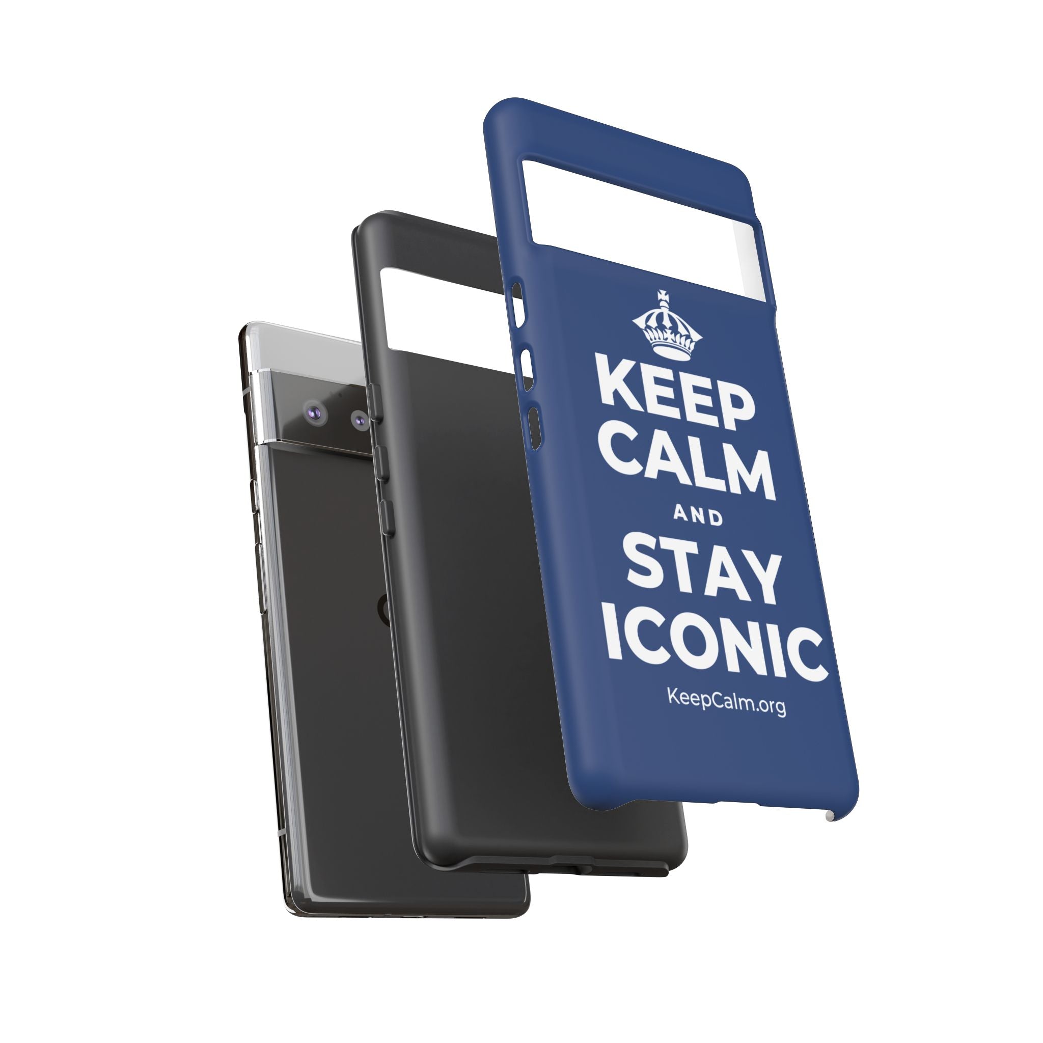 KEEP CALM AND STAY ICONIC Phone Case