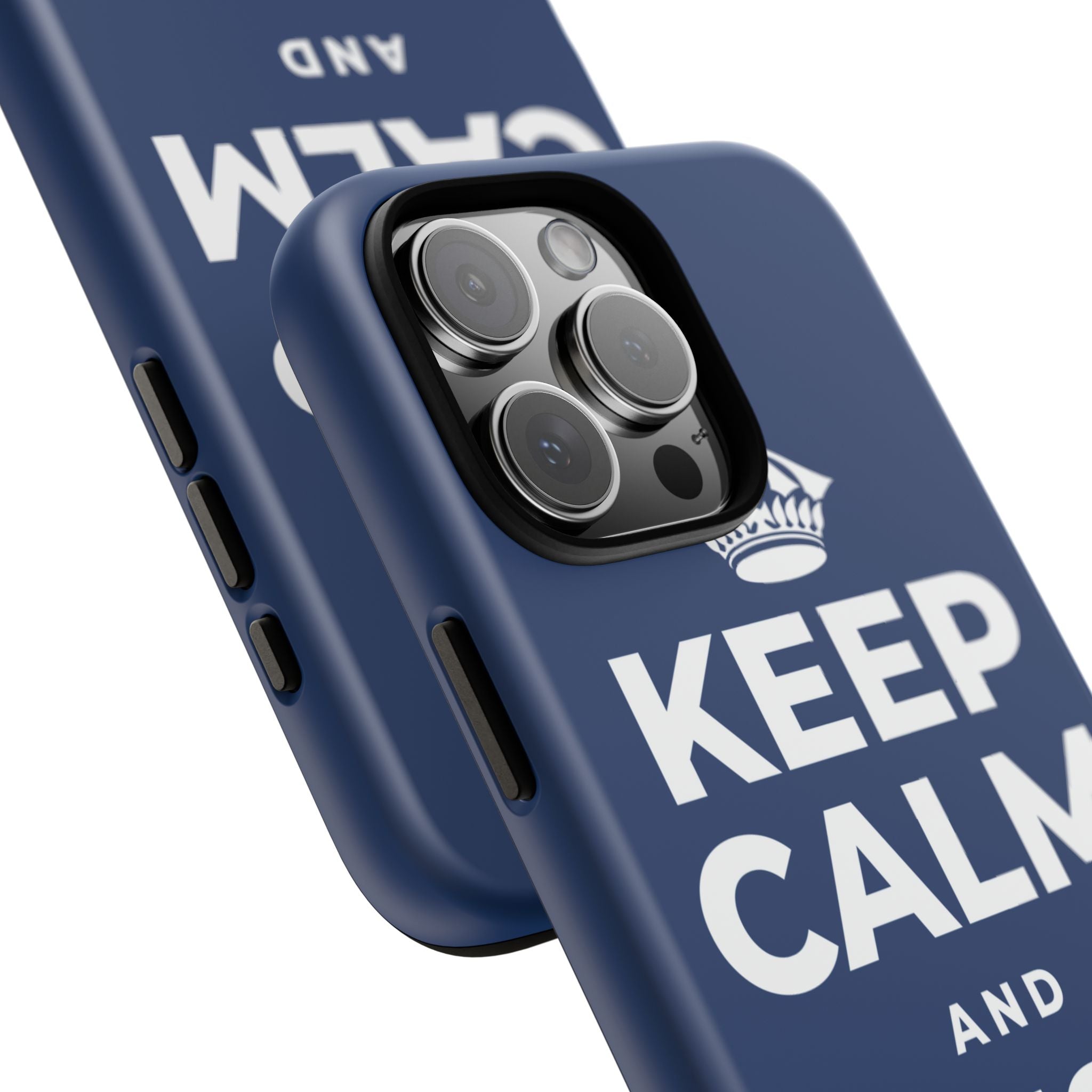 KEEP CALM AND JUST BE Phone Case