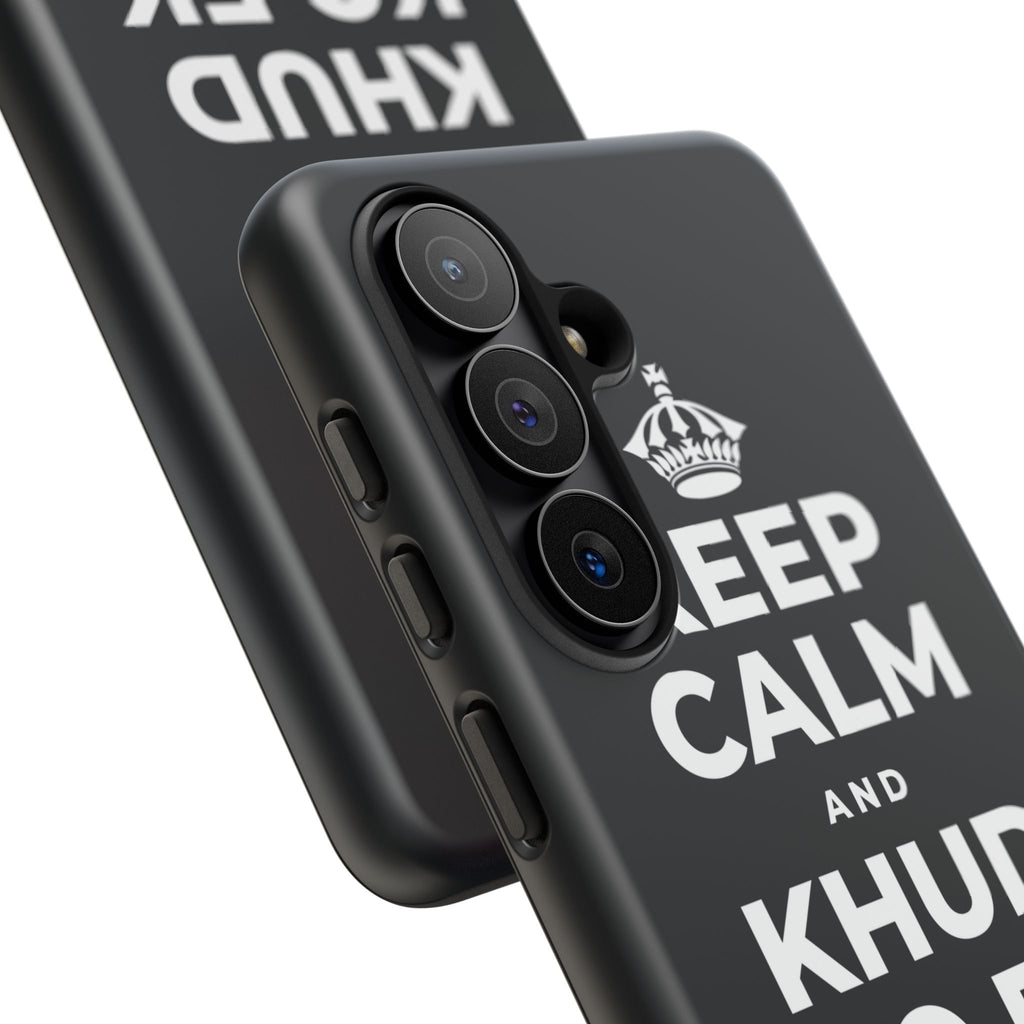 KEEP CALM AND KHUD KO EK BREAK DO Phone Case (Dark)