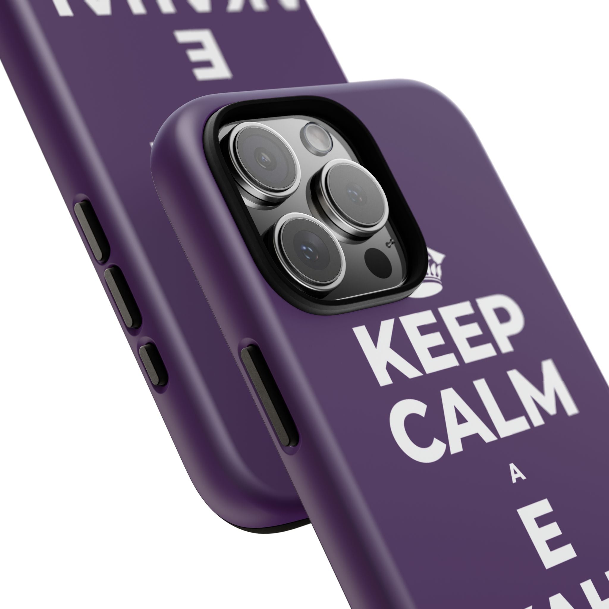 KEEP CALM A E AKAHAI, I NĀ WĀ A PAU Phone Case