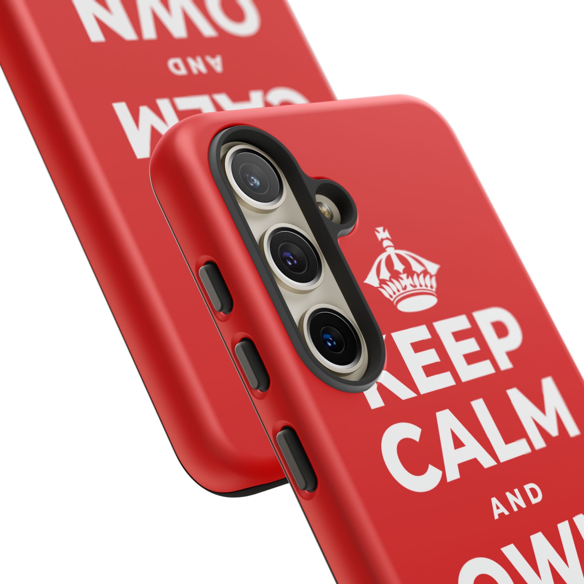 KEEP CALM AND OWN THE WIN Phone Case