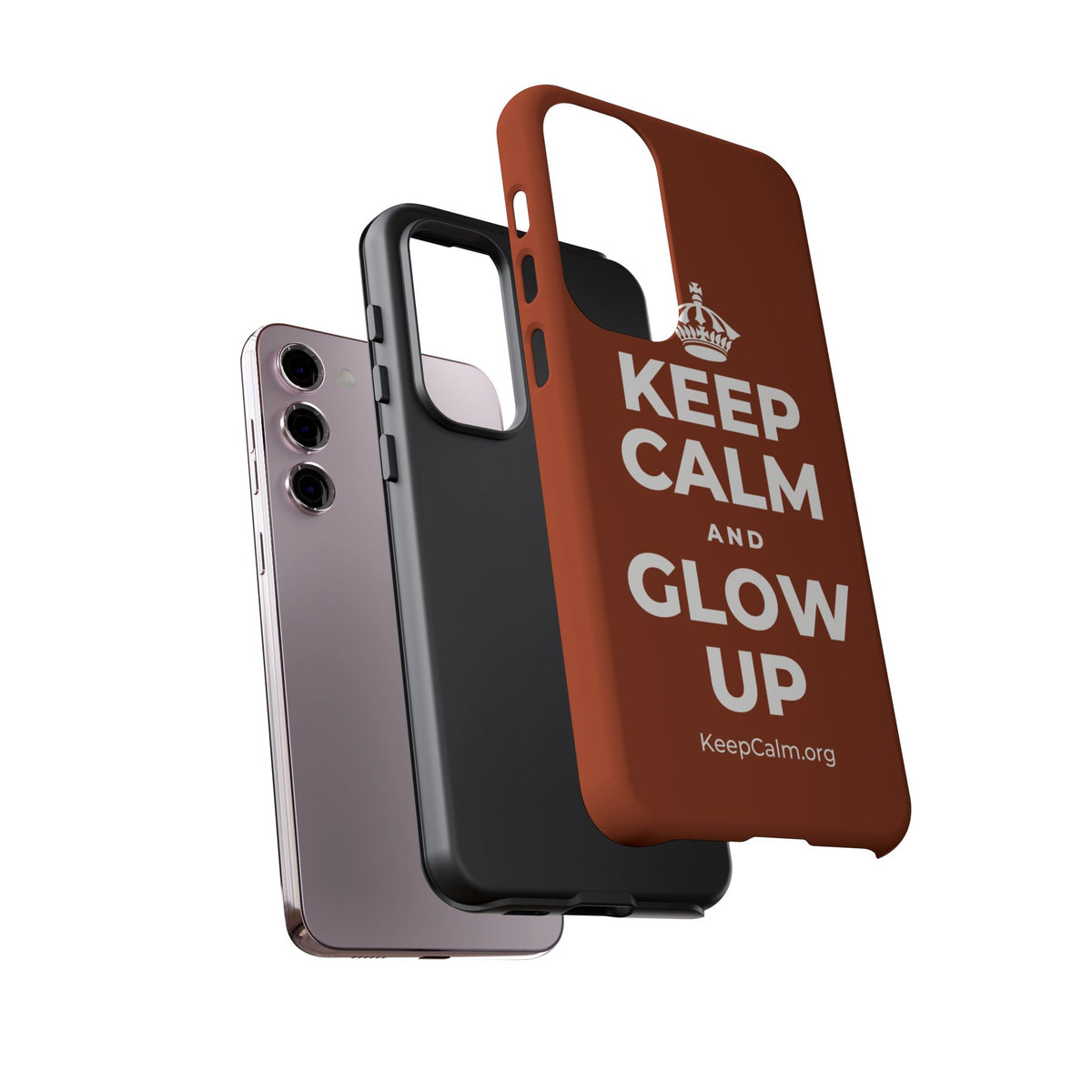 KEEP CALM AND GLOW UP Phone Case