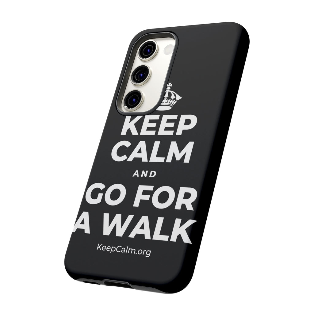 KEEP CALM AND GO FOR A WALK Phone Case