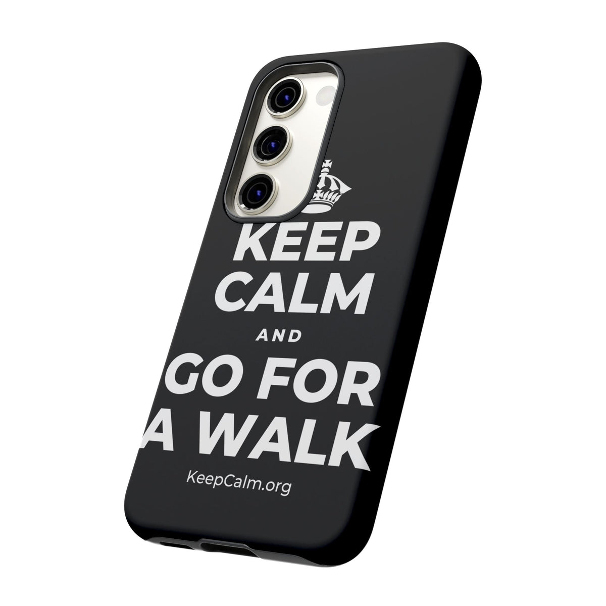 KEEP CALM AND GO FOR A WALK Phone Case