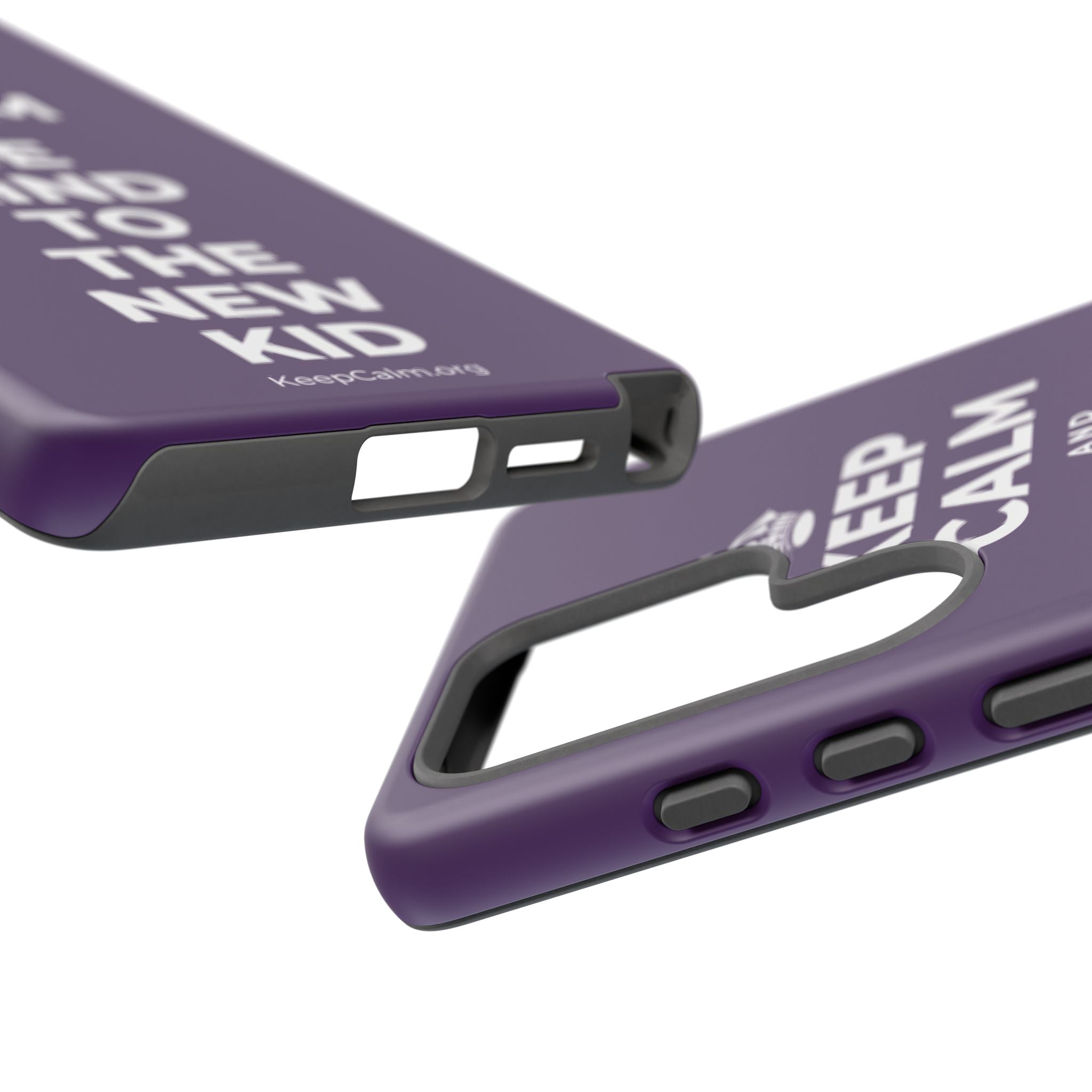 KEEP CALM AND BE KIND TO THE NEW KID Phone Case