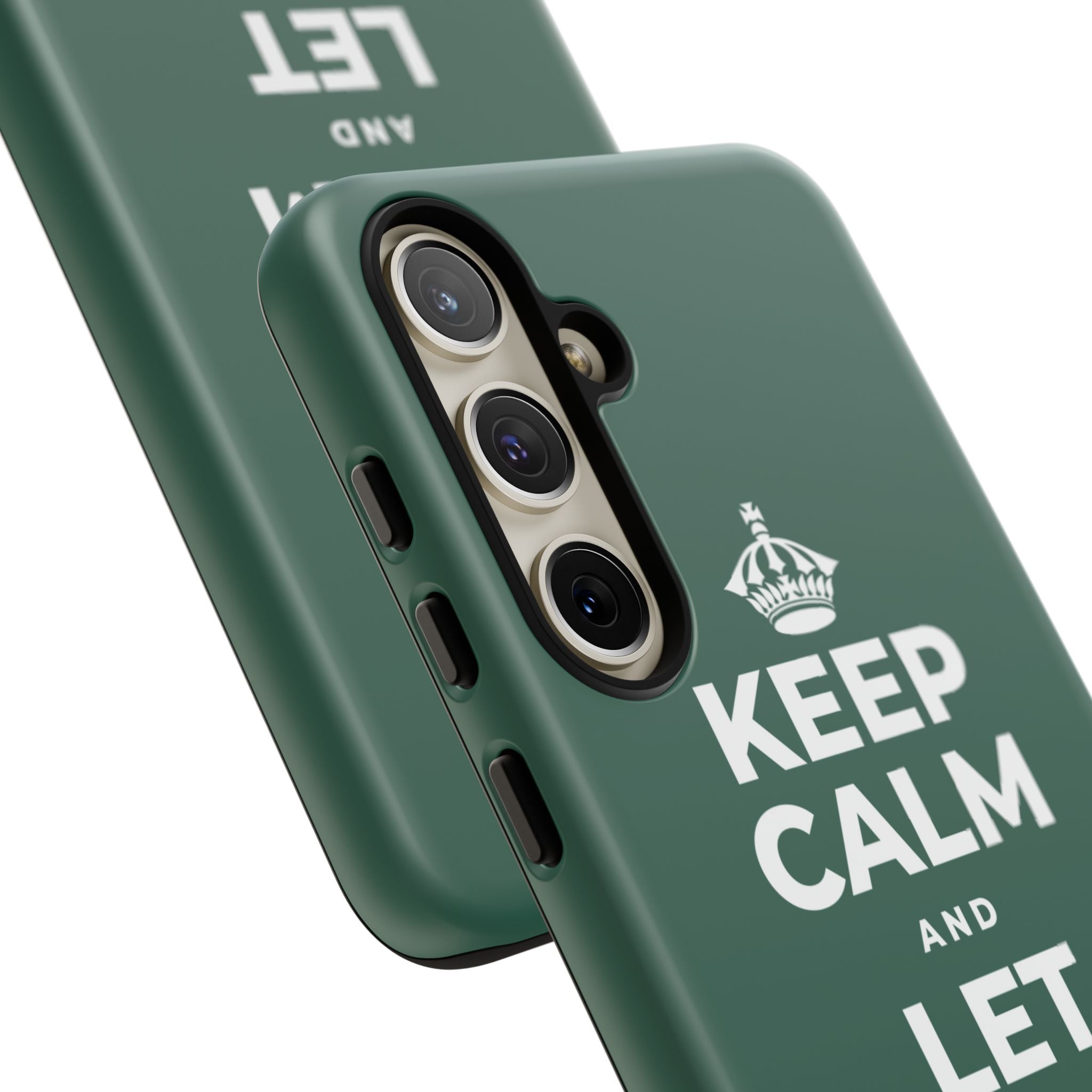 KEEP CALM AND LET YOURSELF ENJOY IT Phone Case