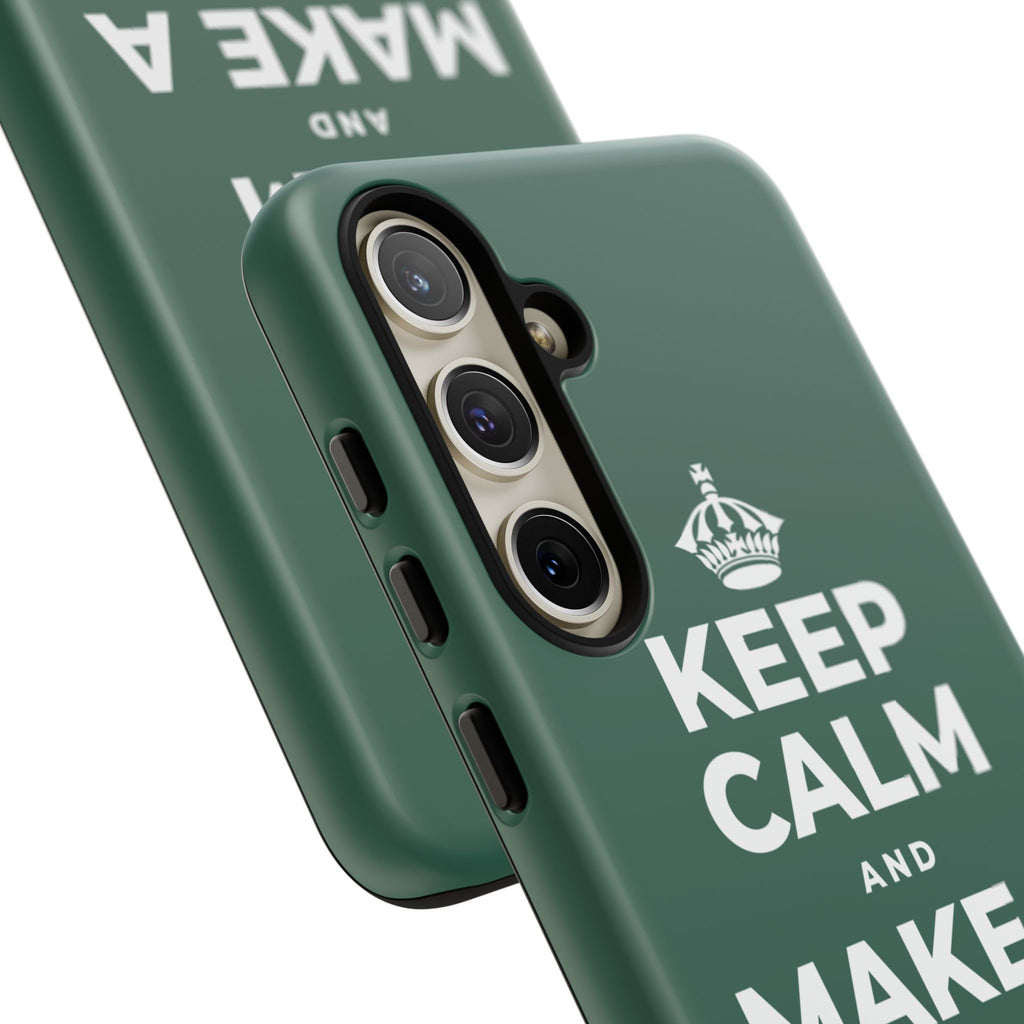 KEEP CALM AND MAKE A HAPPY MEMORY Phone Case