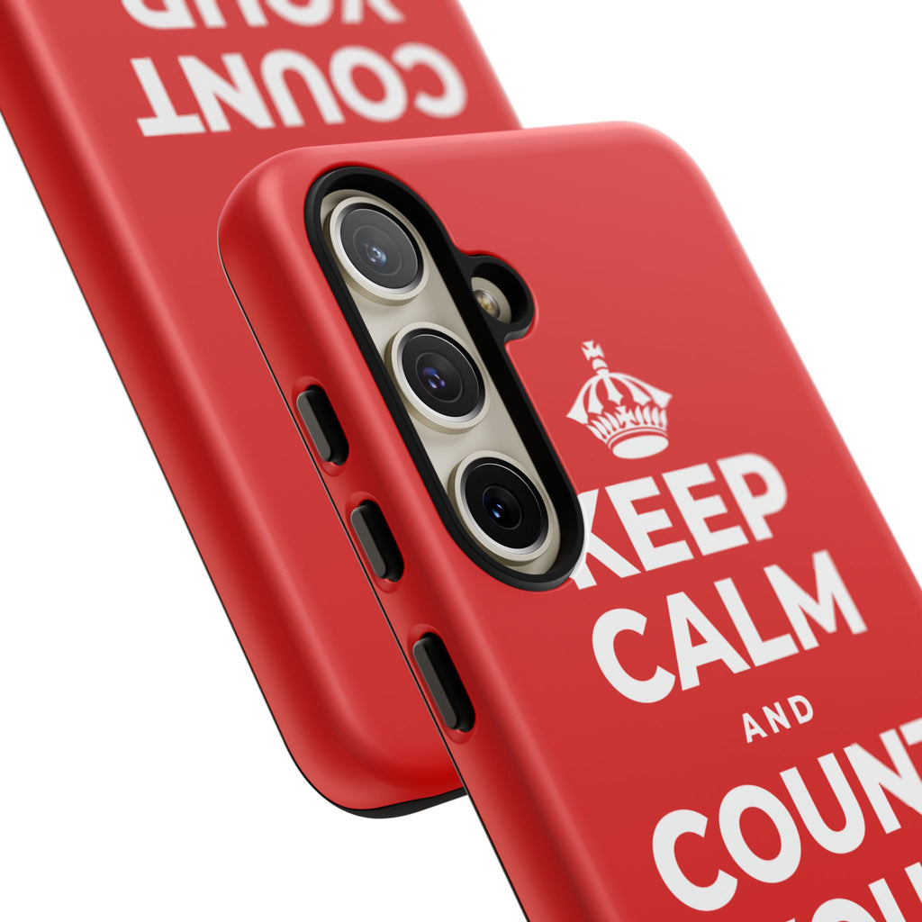KEEP CALM AND COUNT YOUR SLOW BREATHS Phone Case