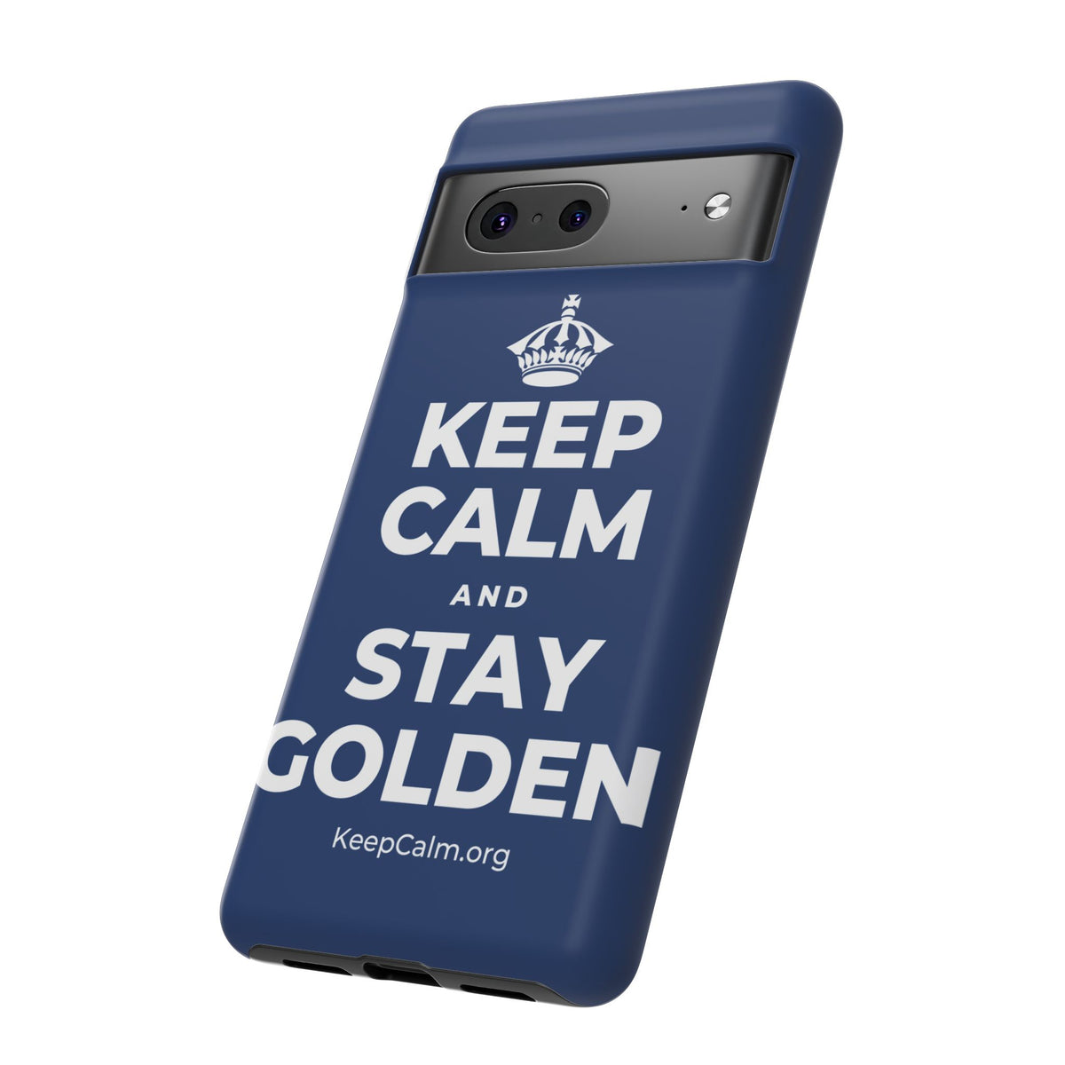 KEEP CALM AND STAY GOLDEN Phone Case
